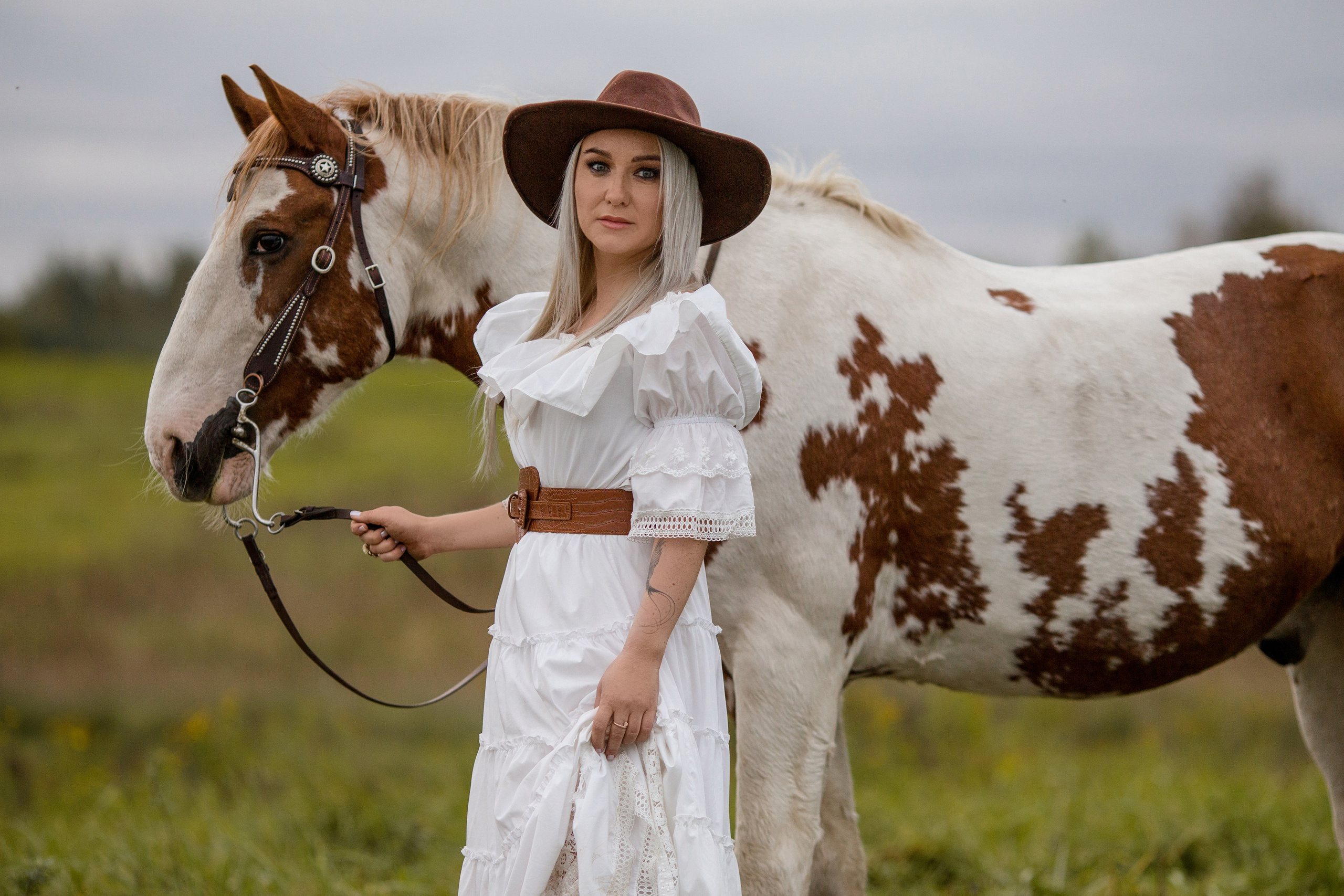 Фотосессия с лошадью на ранчо