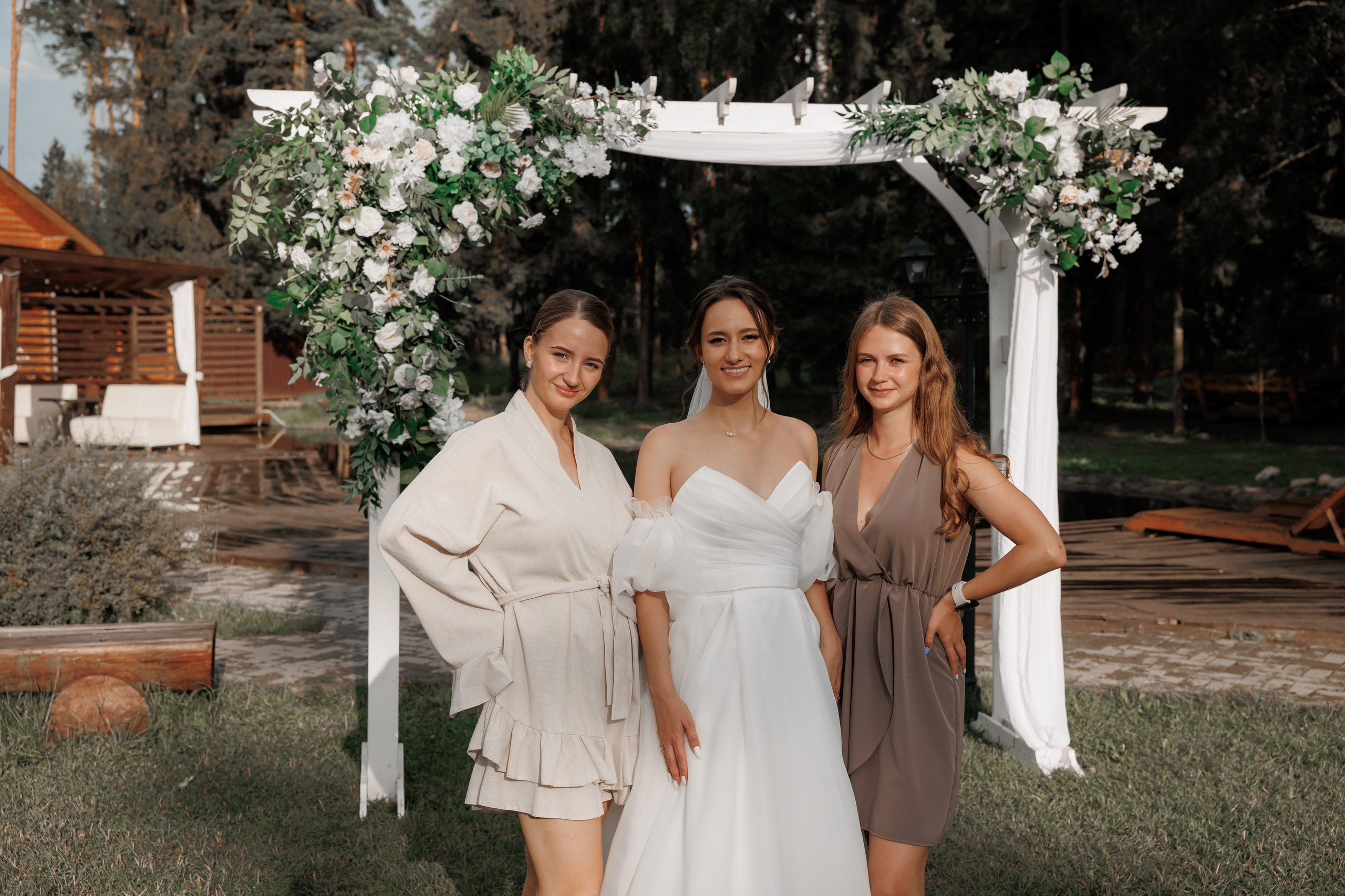 Полина и Дмитрий, загородный клуб «Барин», ЗАГС в г. Пушкино. Свадебный и репортажный фотограф (Москва, Королев и другие)