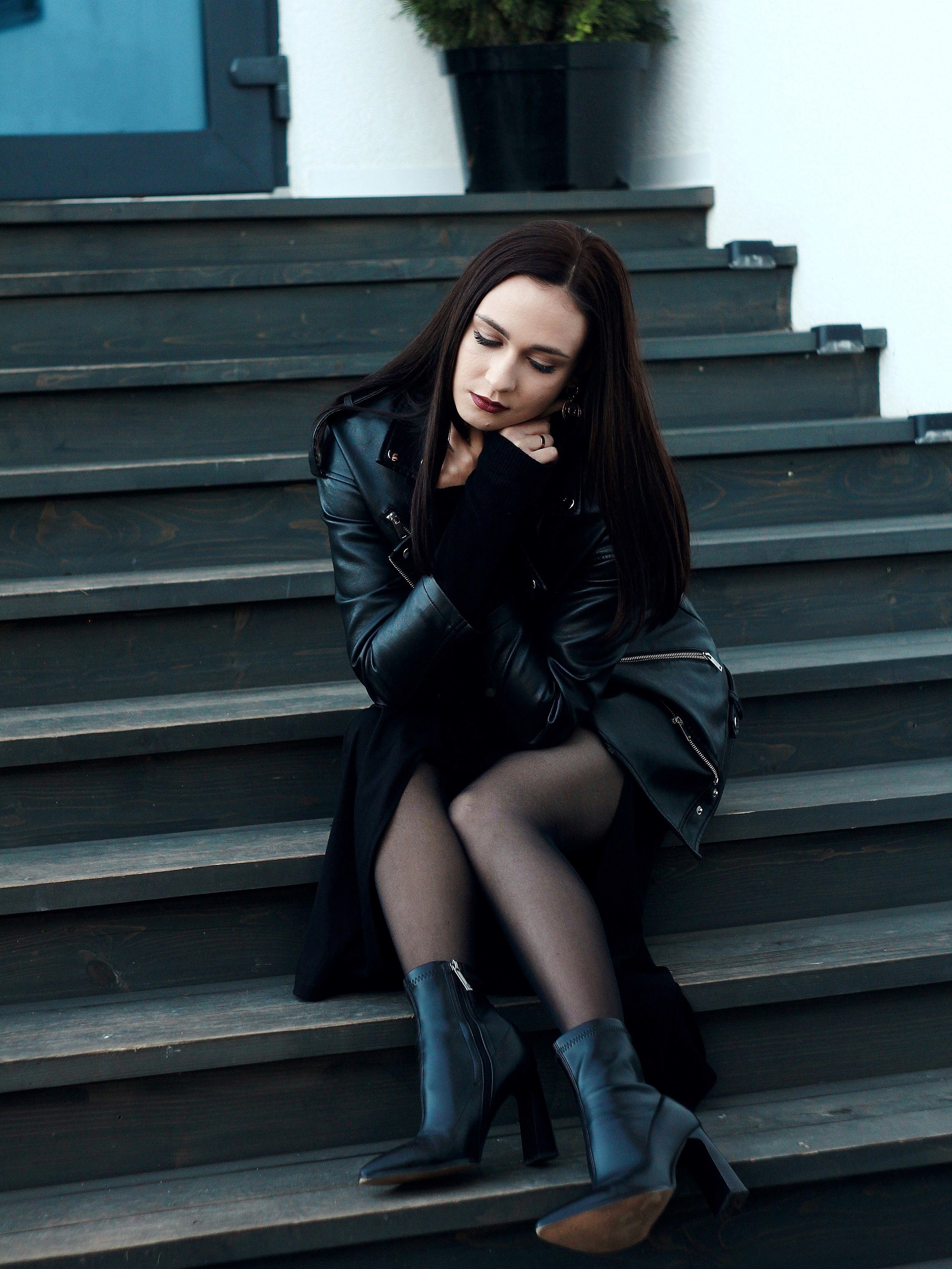 В кофейне. Photography Eva