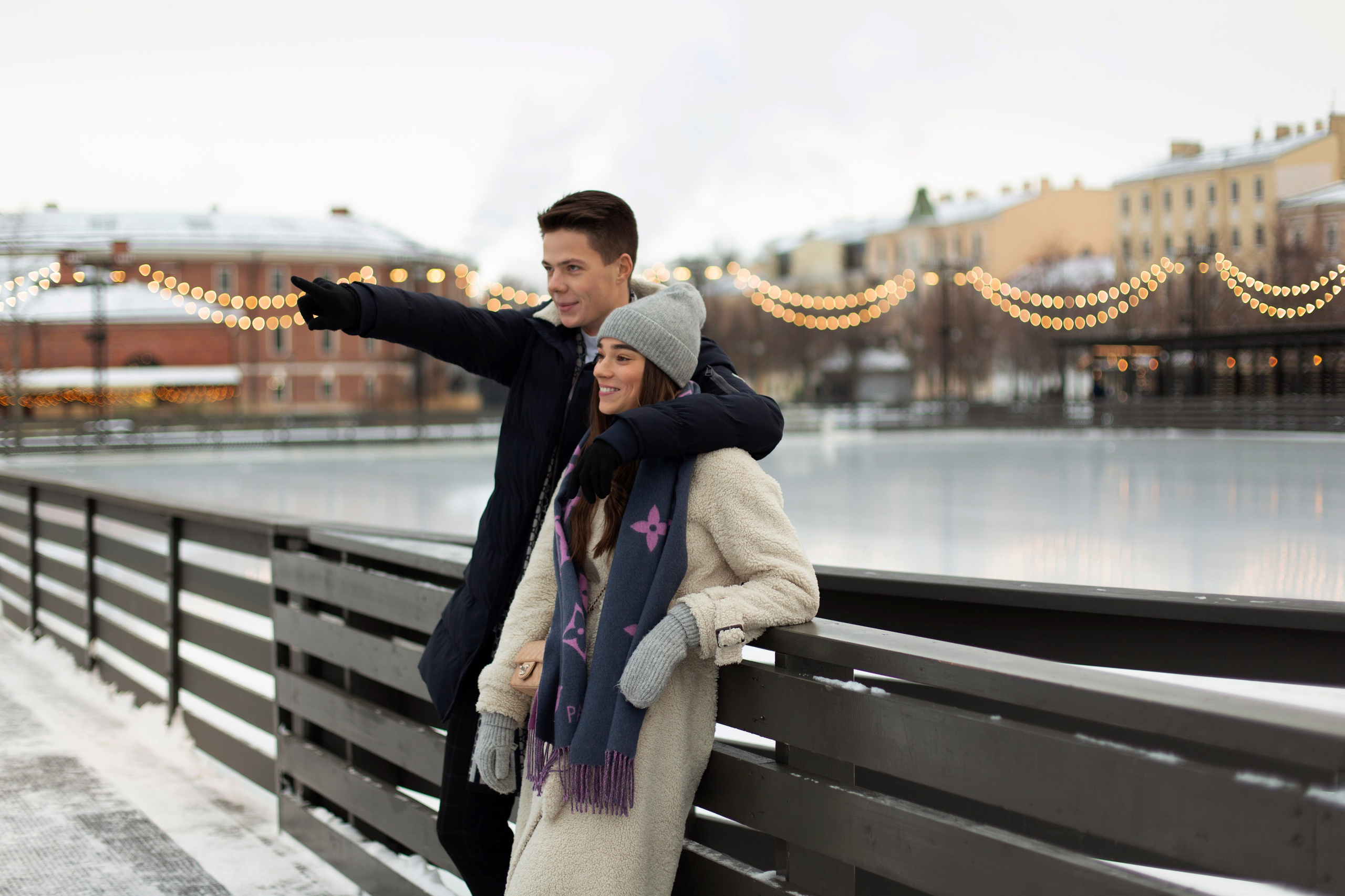 Новогоднее Love-story. Свадебный и портретный фотограф в Санкт-Петербурге Надежда Чечулина