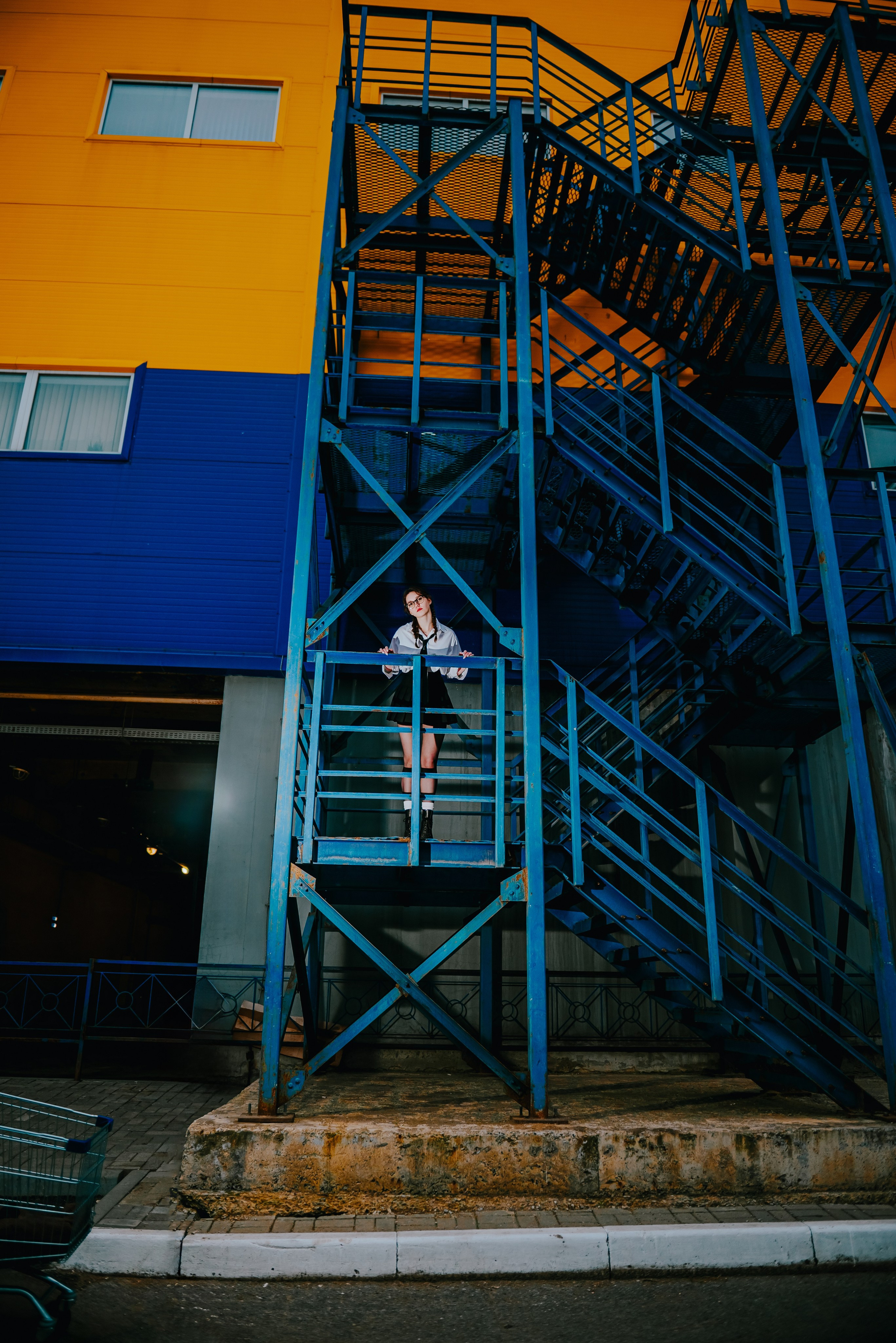 Фотосессия на парковке Лента Кемерово