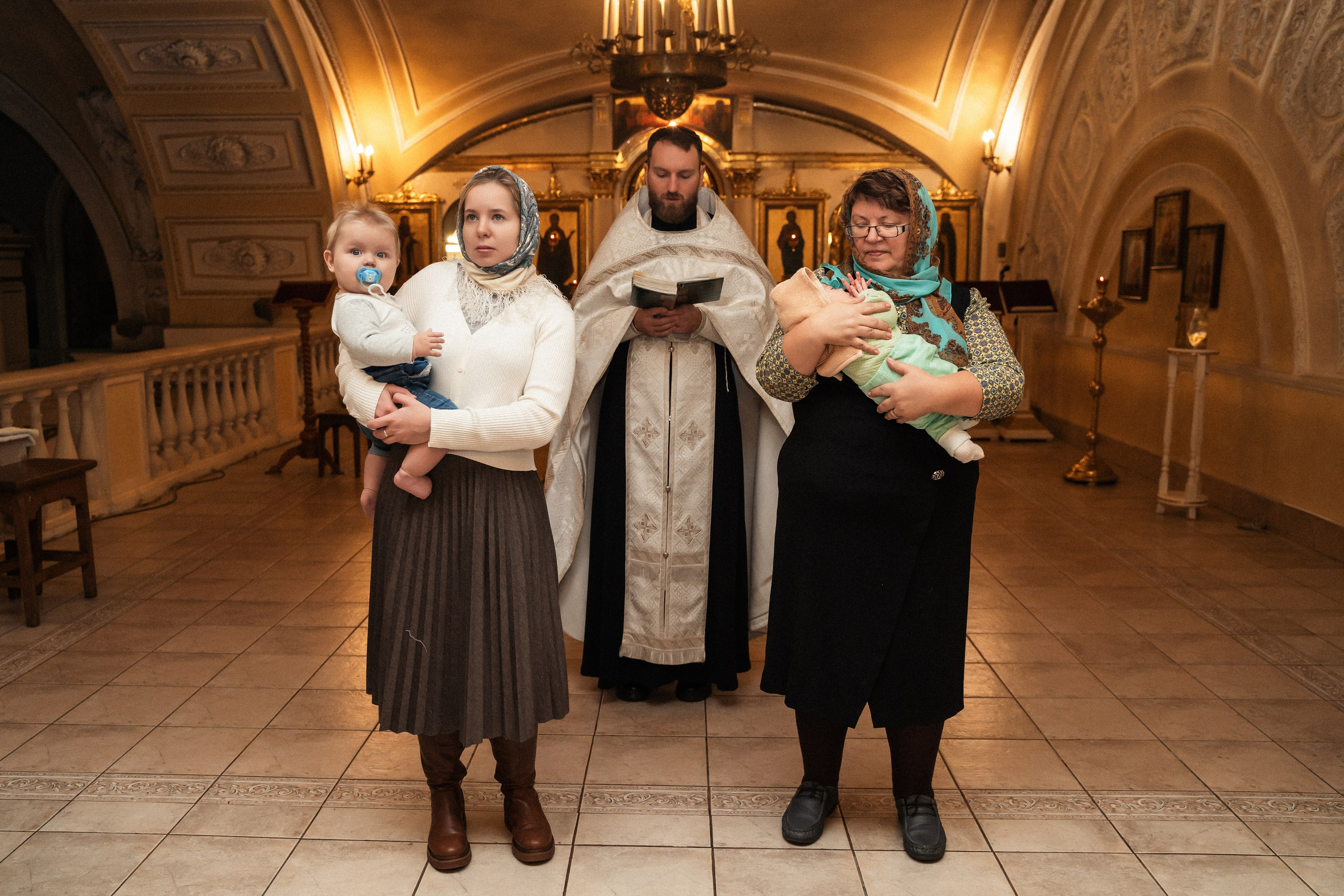 Крещение. Фотограф Алина Филимонова Тверь