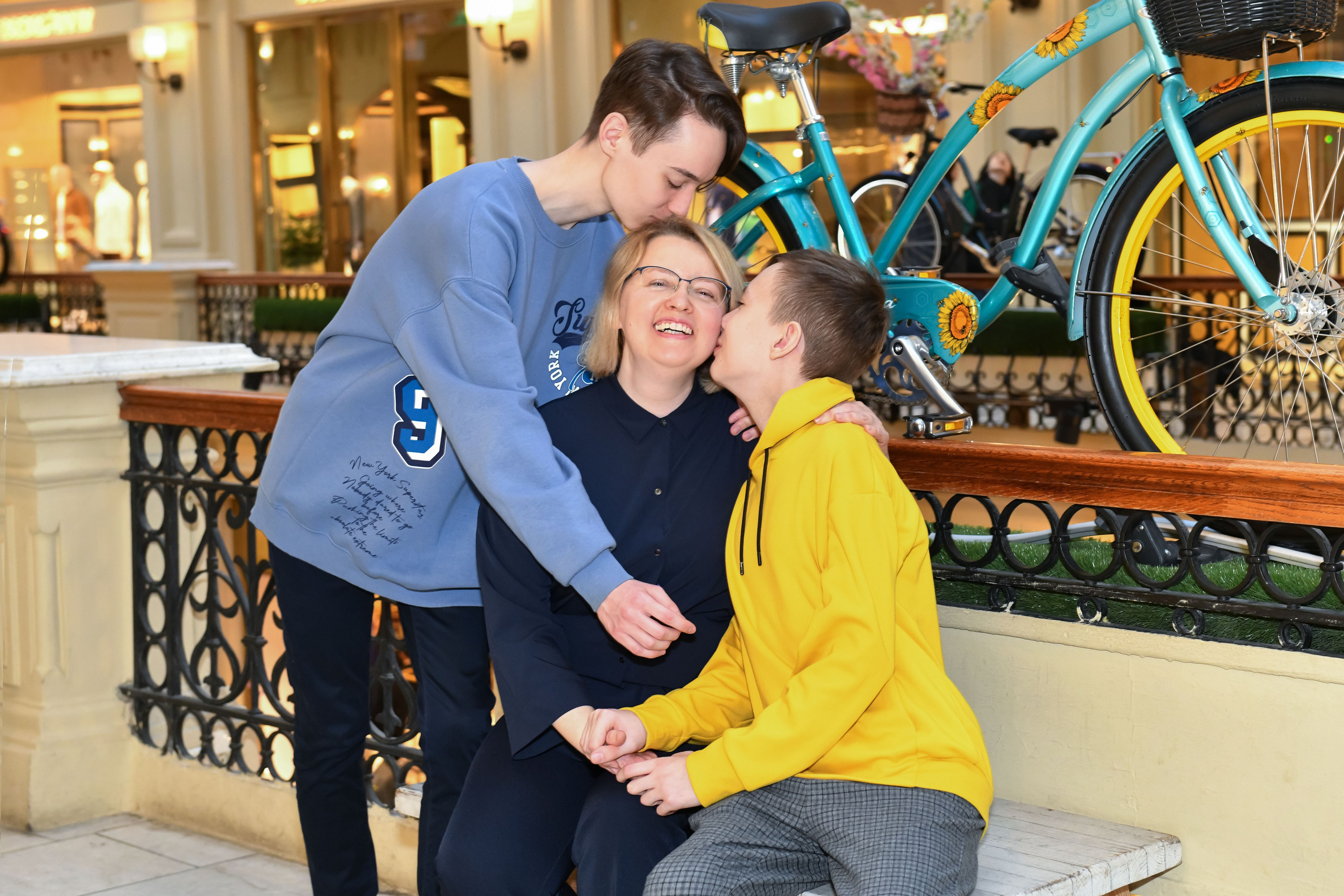 Семья в Гуме. Свадебный и портретный фотограф в Москве Галина Борисова