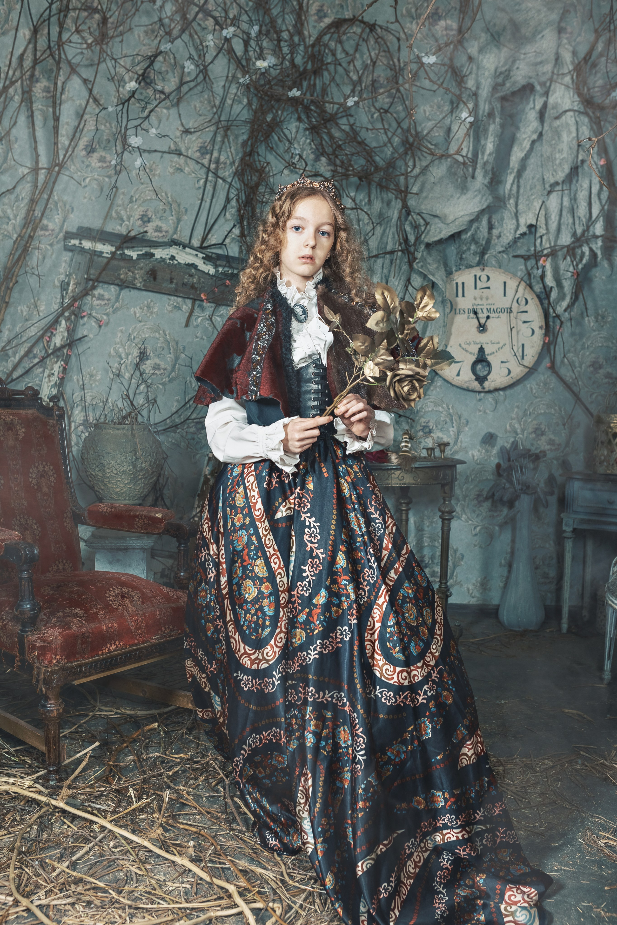 Сказочная фотосессия в студии в Москве. Актерское и модельное портфолио. Фотограф в Москве Екатерина Коломеец