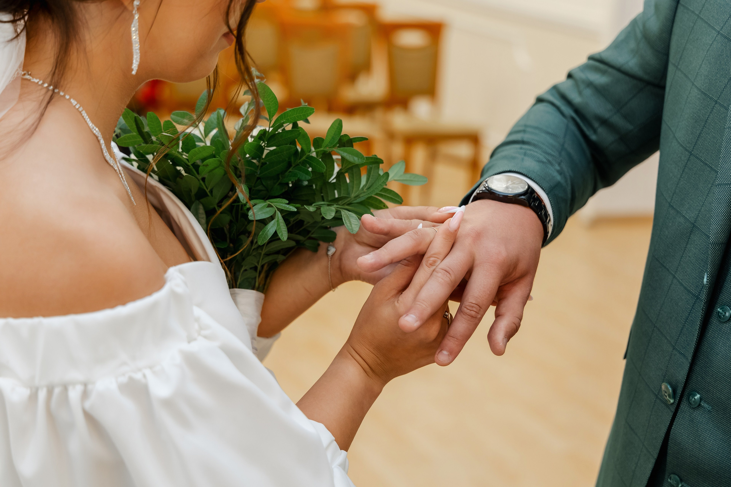 Олег и Юлия. Свадебная прогулка. Свадебный фотограф в Хабаровске