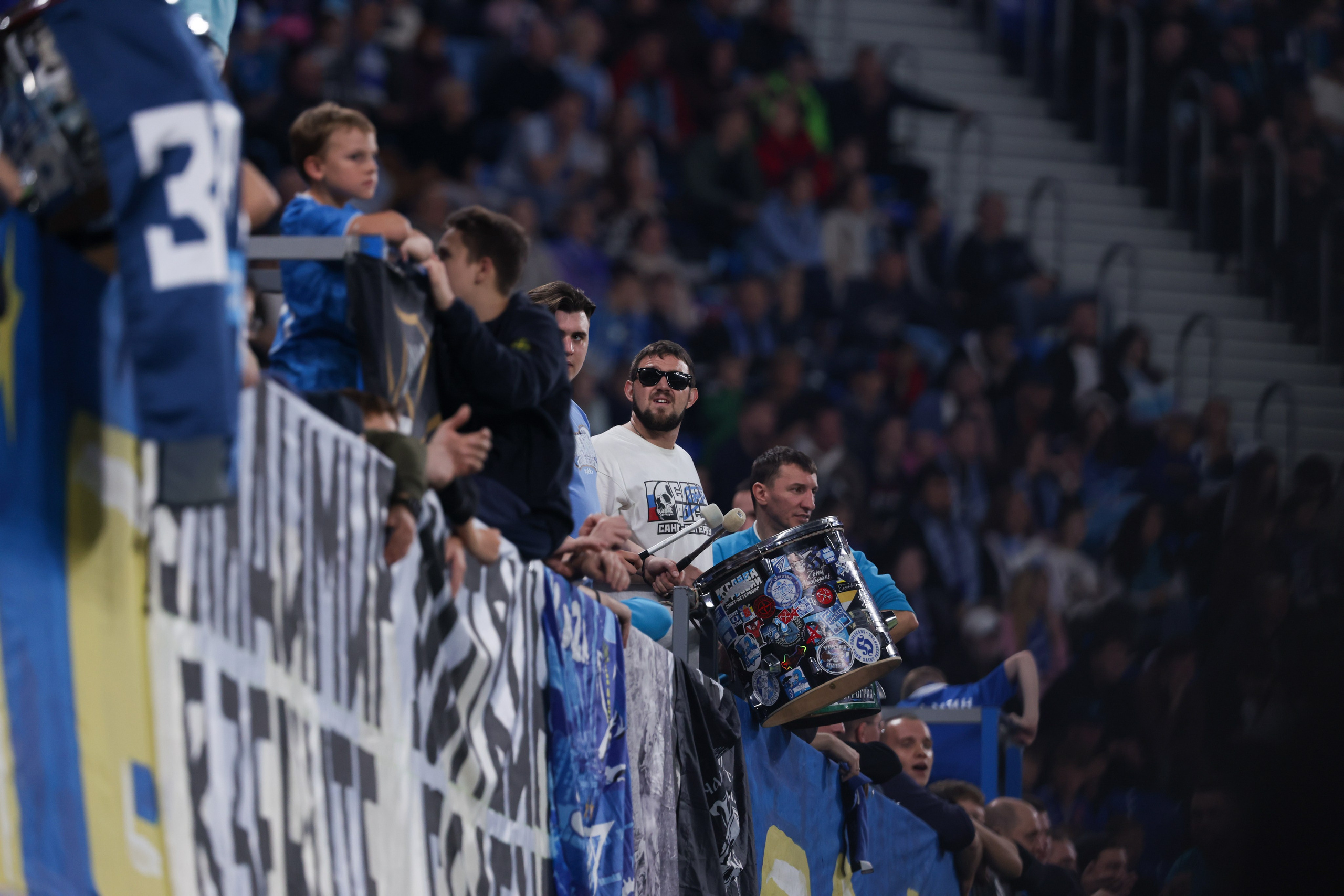 ФК «Зенит — ФК «Динамо» Москва 05.11.2025. Спортивный и репортажный фотограф Антон Тереханов