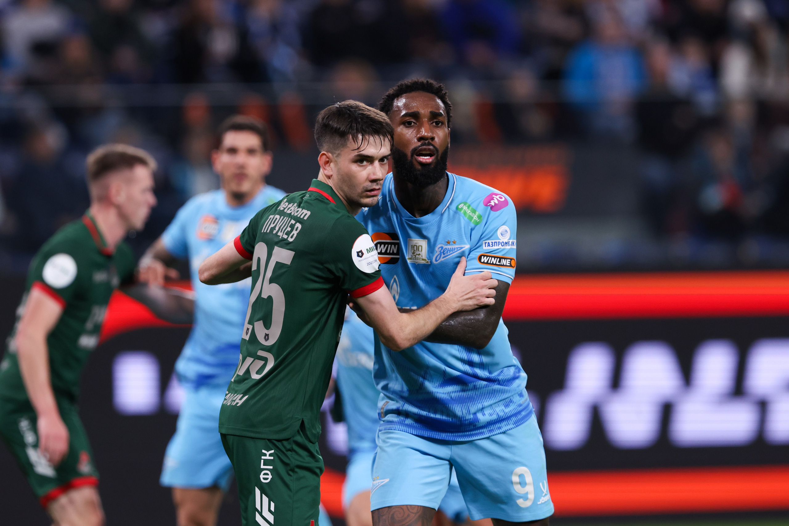 ФК «Зенит» — ФК «Локомотив» 14 тур РПЛ 01.11.2025. Спортивный и репортажный фотограф Антон Тереханов