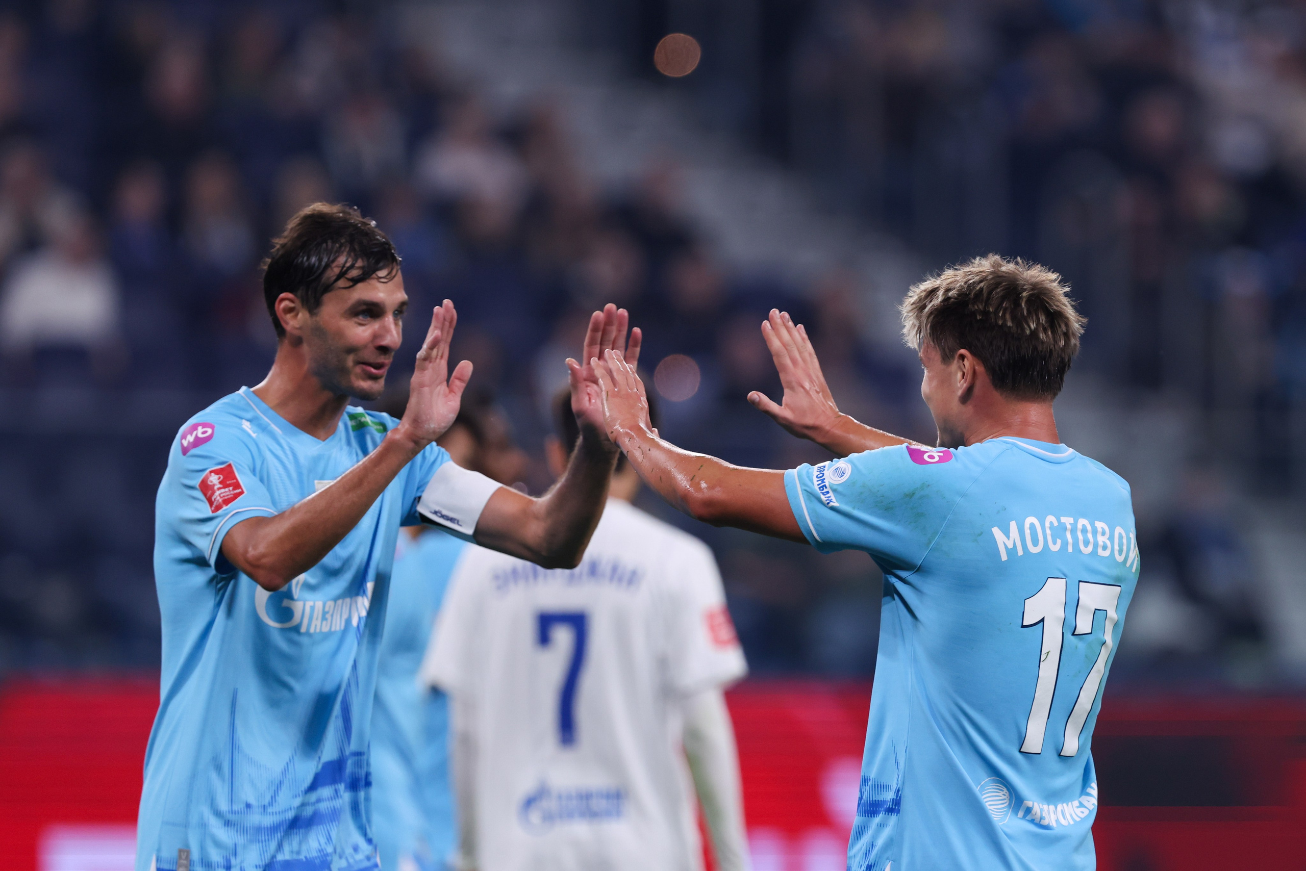 ФК Зенит -ФК Оренбург Fonbet Кубок России 2025/26. Спортивный и репортажный фотограф Антон Тереханов