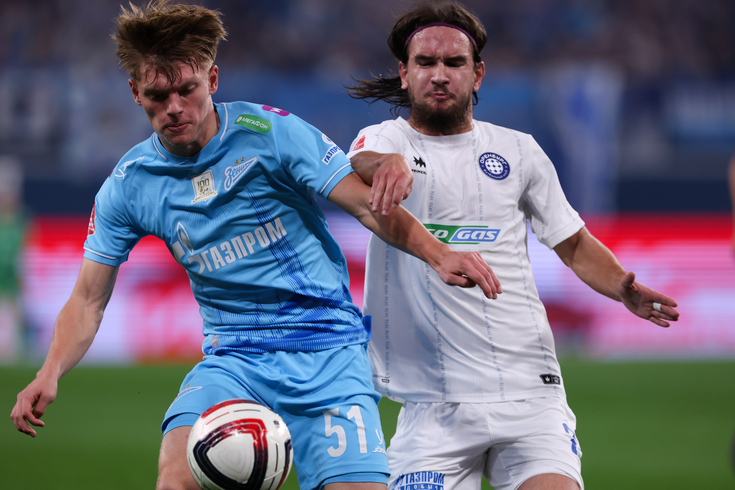 ФК Зенит -ФК Оренбург Fonbet Кубок России 2025/26. Спортивный и репортажный фотограф Антон Тереханов