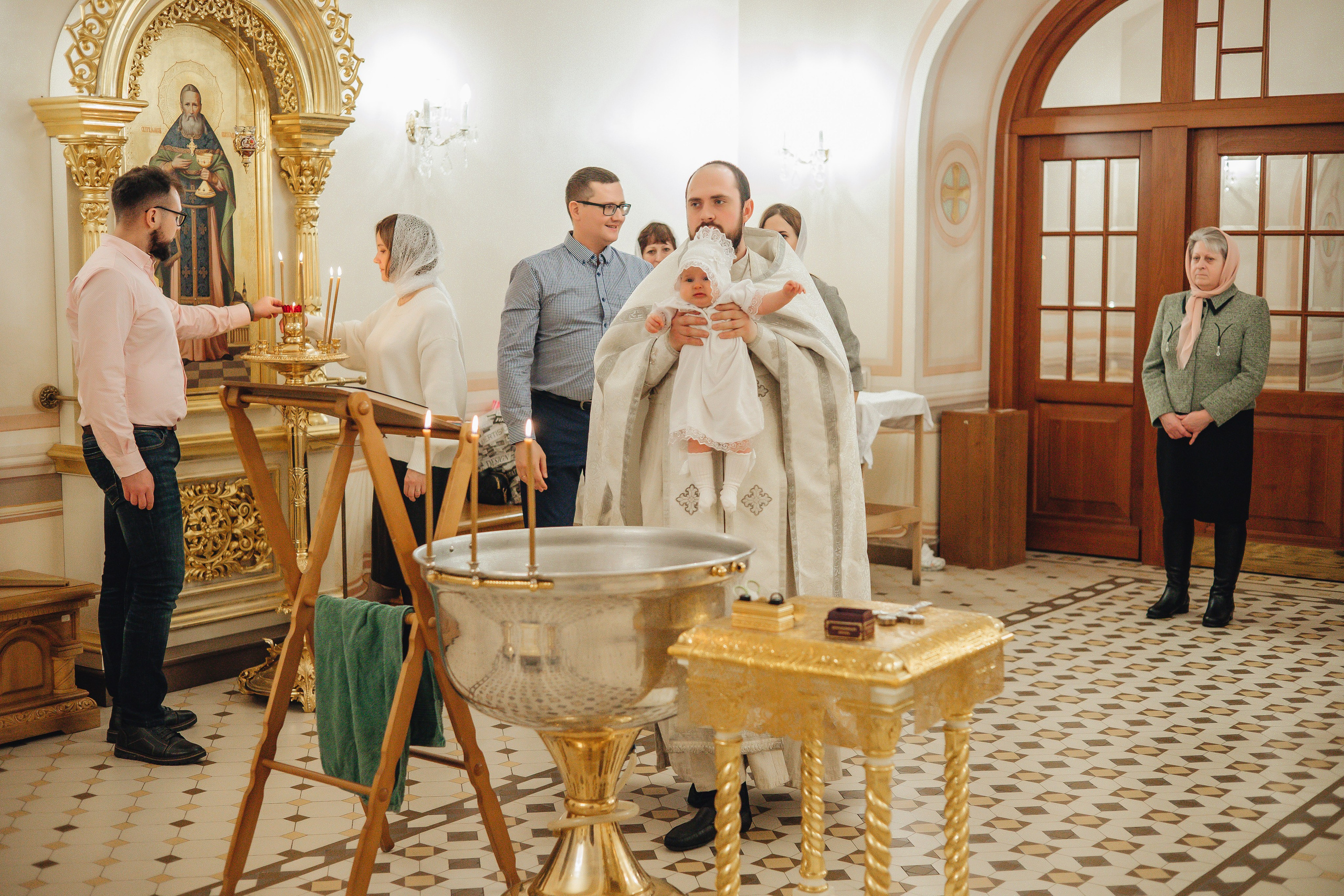 Крещение Василисы. Свадебный и семейный фотограф Пушкин Царское Село СПБ Питер Санкт-Петербург и Рязань Ольга Козлова