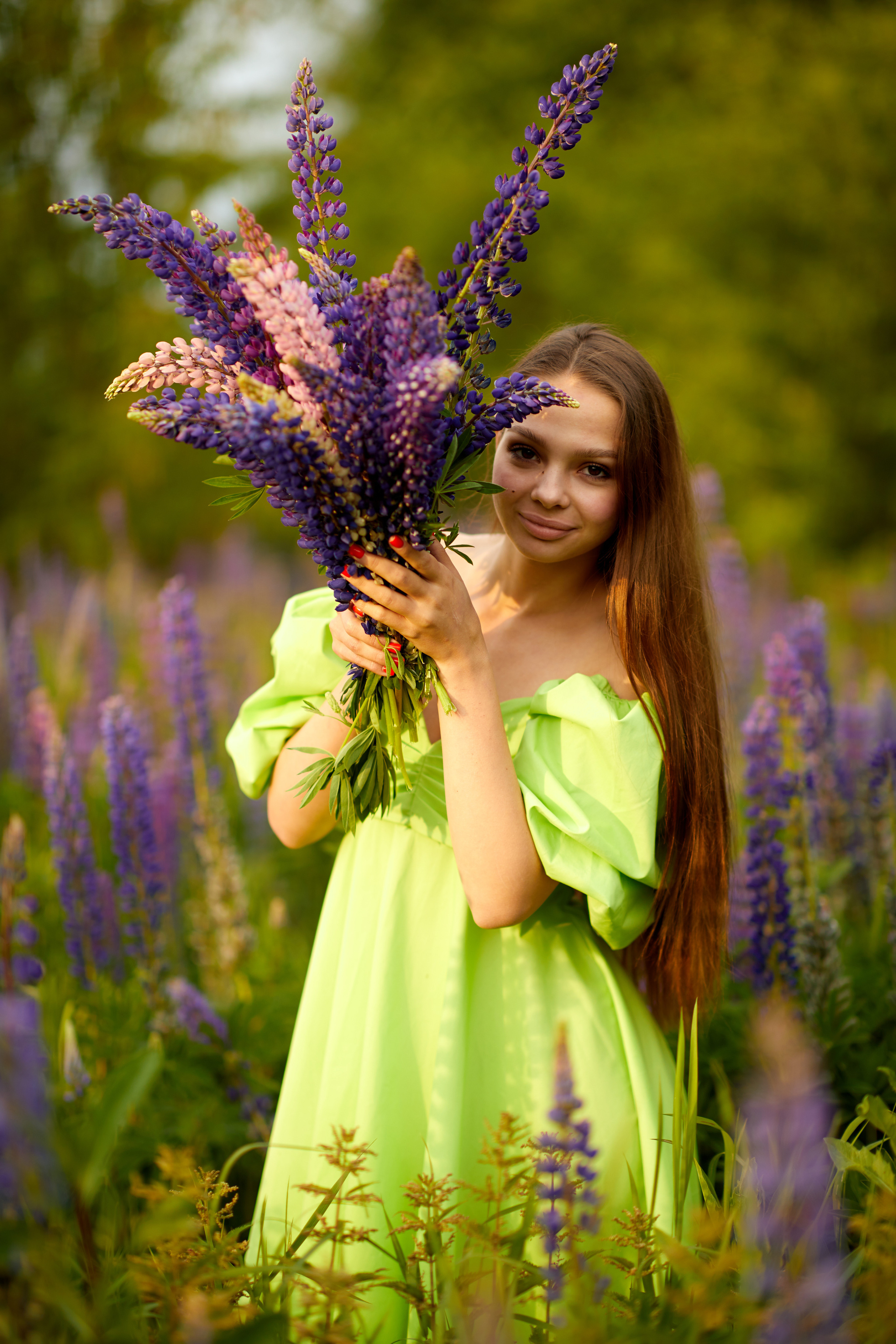 Цветение яблони, сирень. Семейный и детский фотограф в Ярославле Юлия Галашина