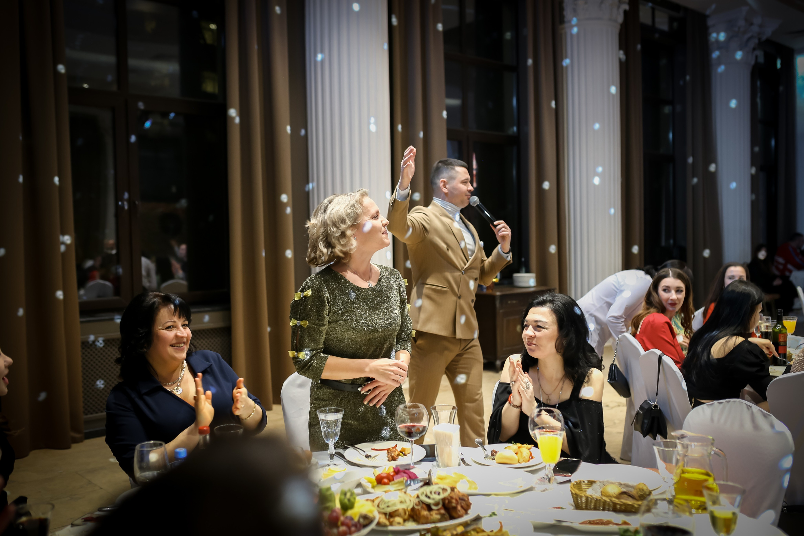 Репортажная фотосъёмка — зимний корпоратив Сималенд