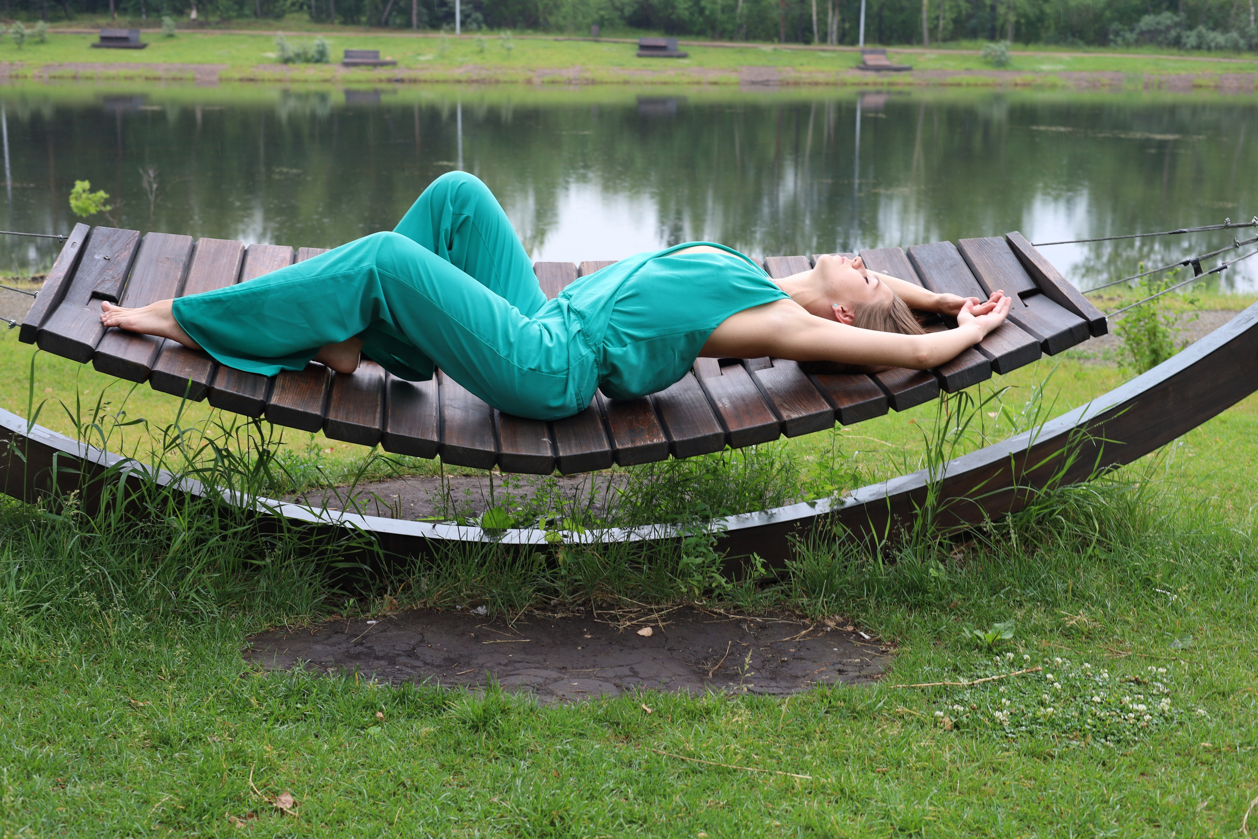 Дарья в дождь. Фотограф в Красноярске Никитина Мария