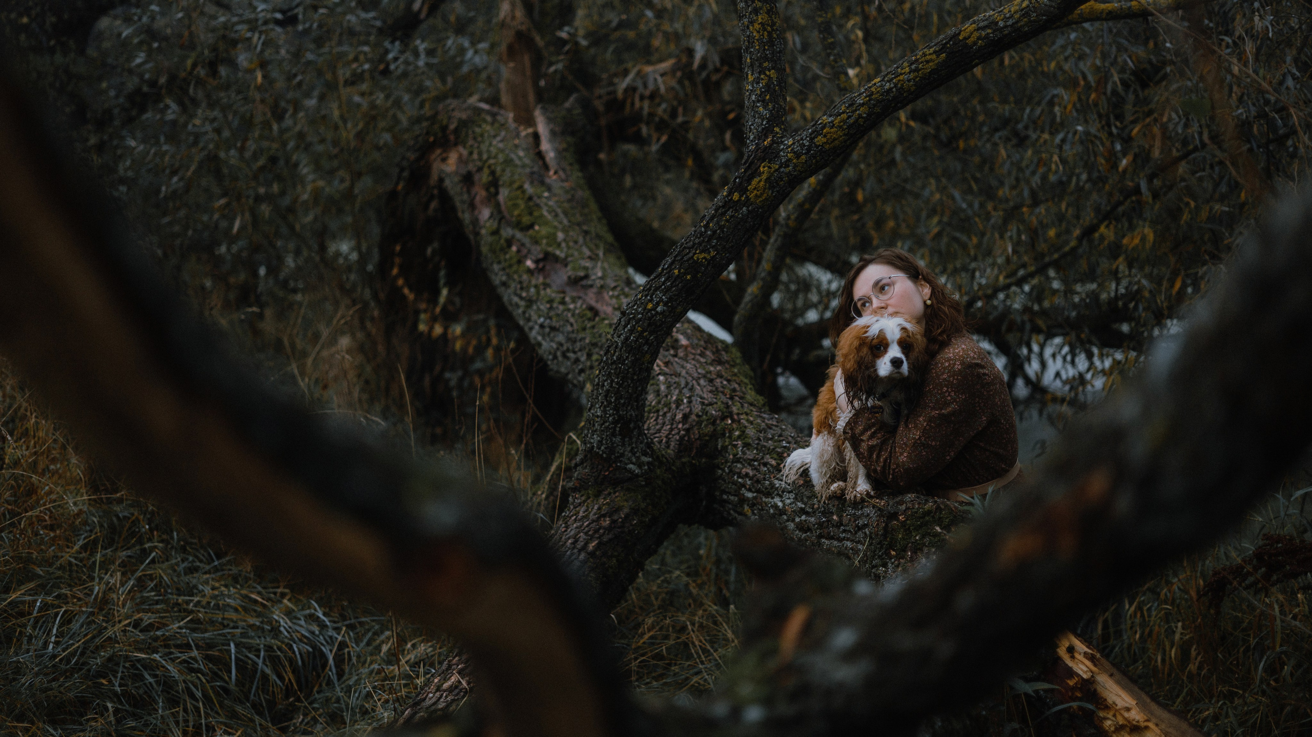 Маша и Дарси. Фотограф-анималист Богданова Полина