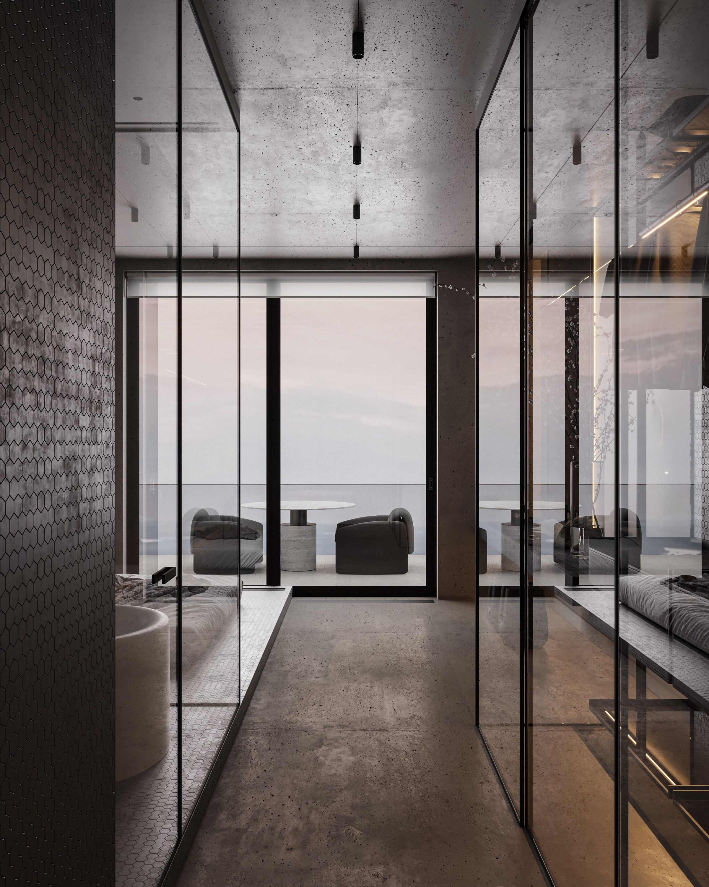 MK | Master bedroom. 3D визуализация интерьеров — Ирина