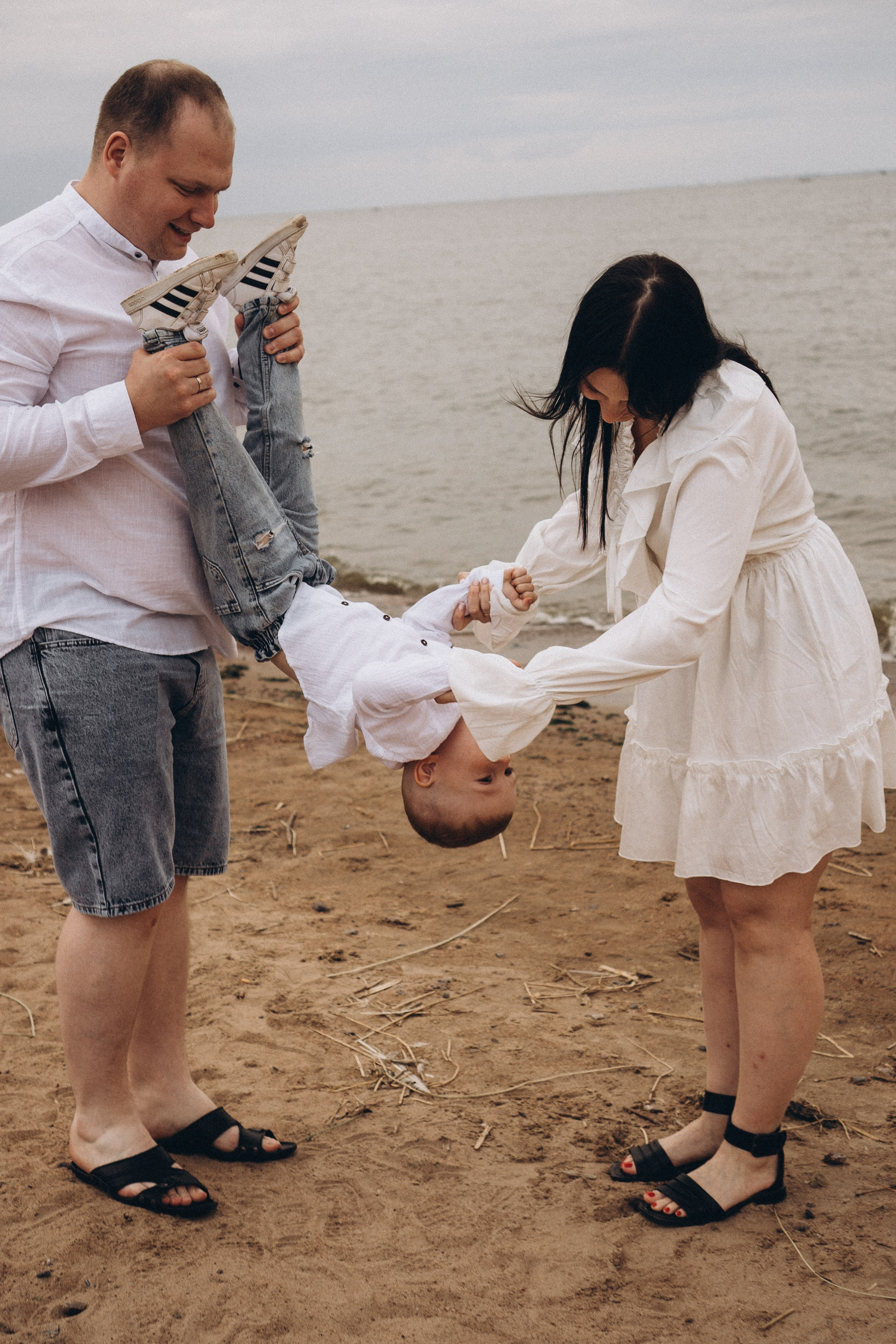 Семейная история на берегу залива. Профессиональный фотограф, Санкт-Петербург — Виктория Богомолова