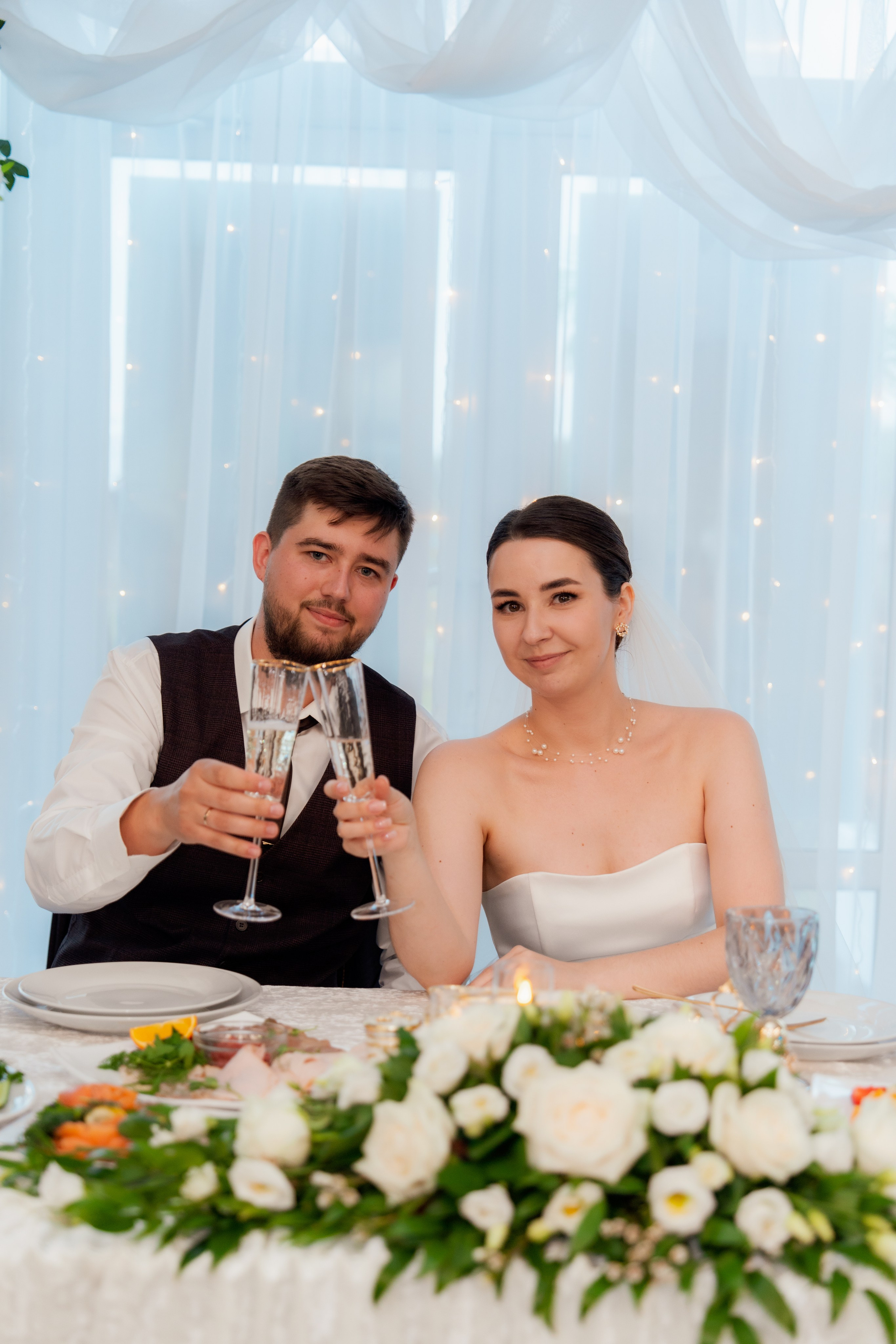 Влад и Наталья. Свадебный банкет. Свадебный фотограф Москва