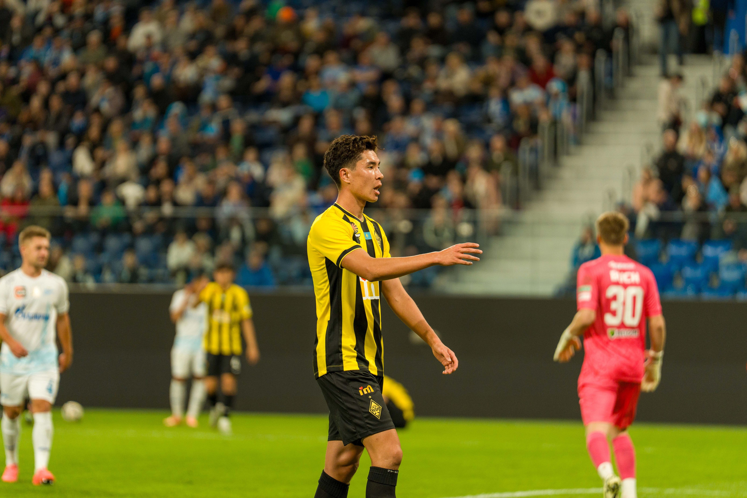 Зенит — Кайрат: фотогалерея товарищеского матча в Санкт-Петербурге | Антон Гауф. Спортивный фотограф в Санкт-Петербурге | Антон Гауф