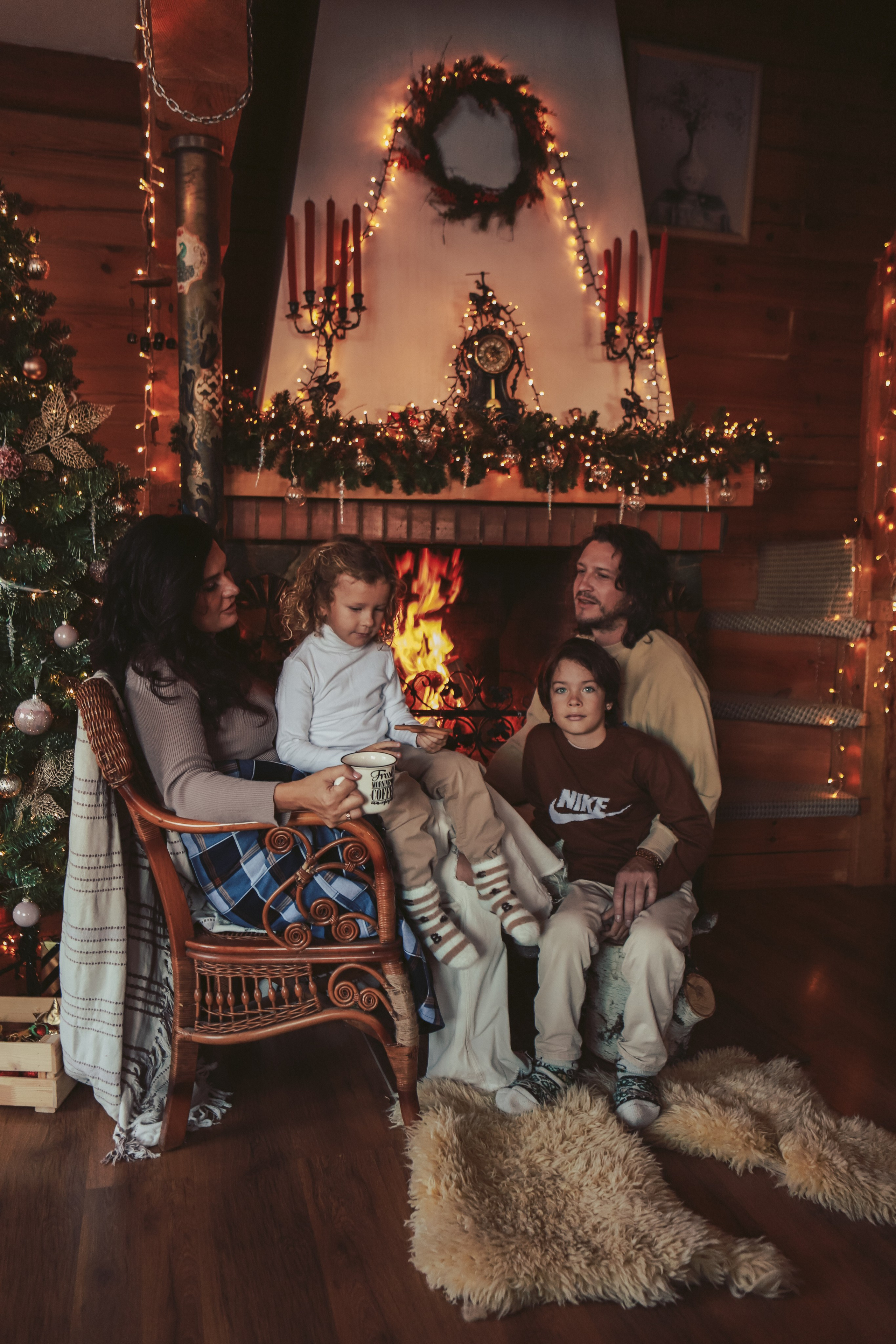 Фотопроект - Моменты счастья: проект в загородном коттедже. Семейный и женский фотограф Кемерово Мария Степ