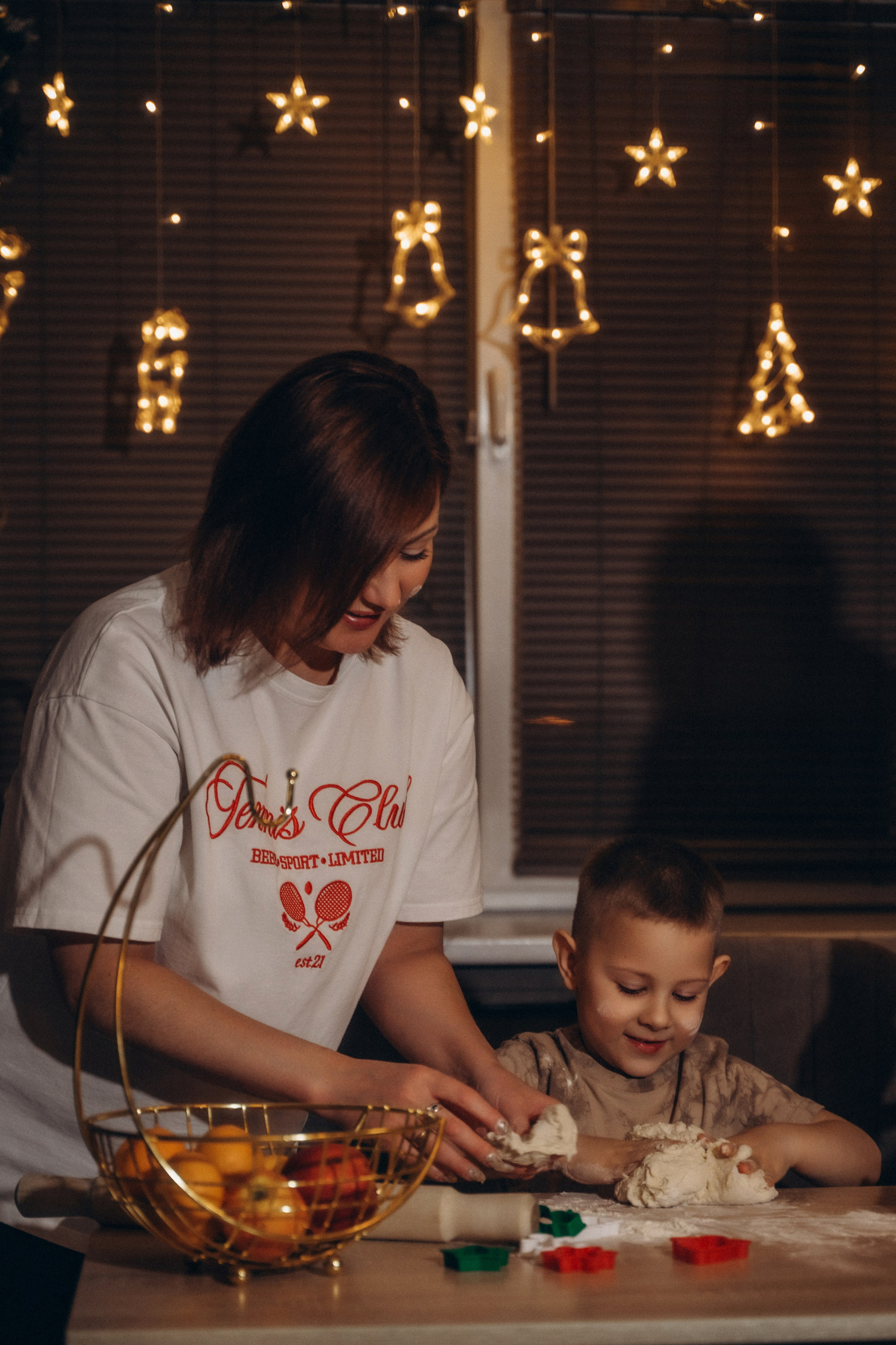 Семья Киприяновы, Новый год дома. Семейный фотограф в Белгороде Амелина Алина