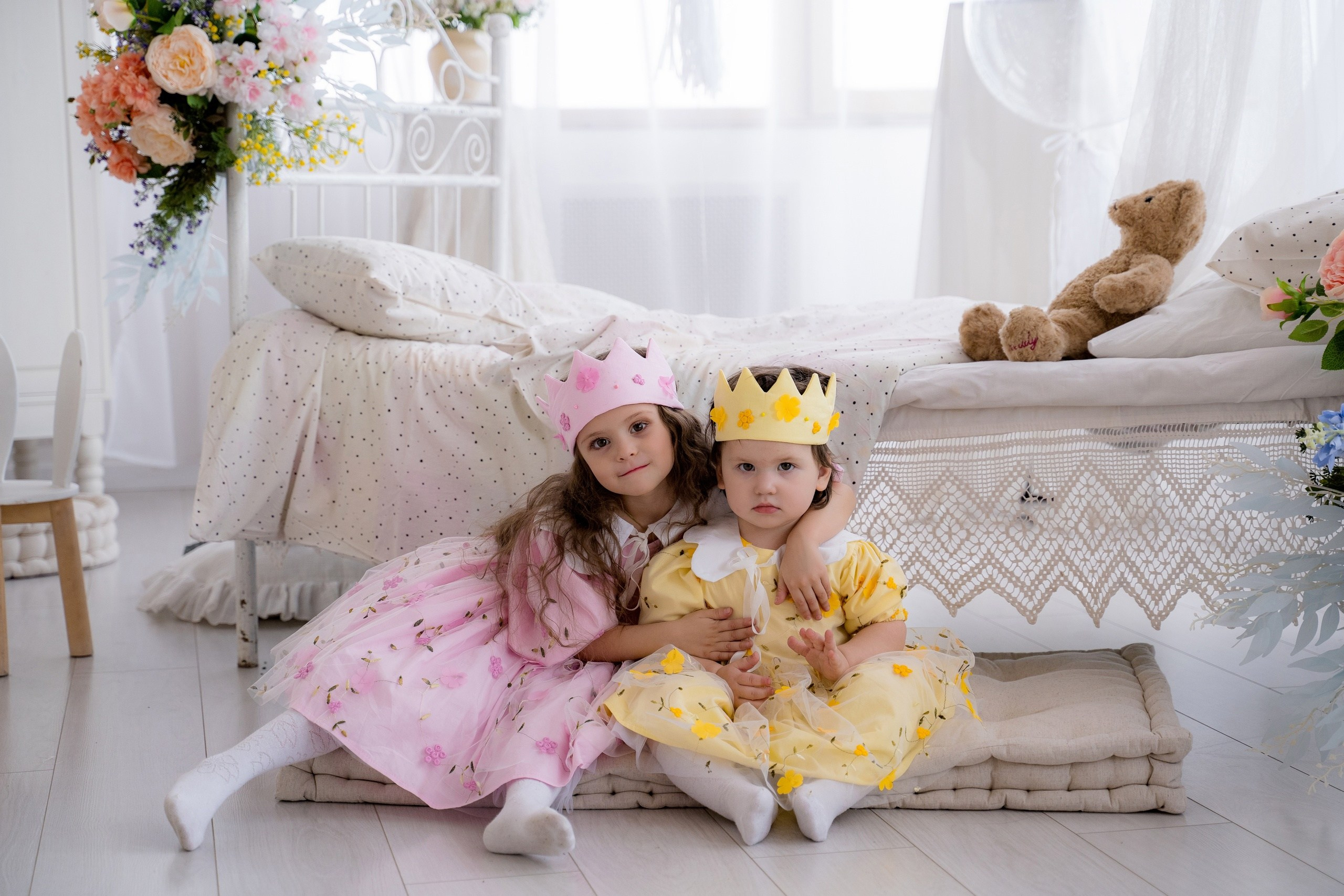 Маленькие принцессы. Фотостудия Малина в городе Улан-Удэ. Фотограф Ирина Жарникова