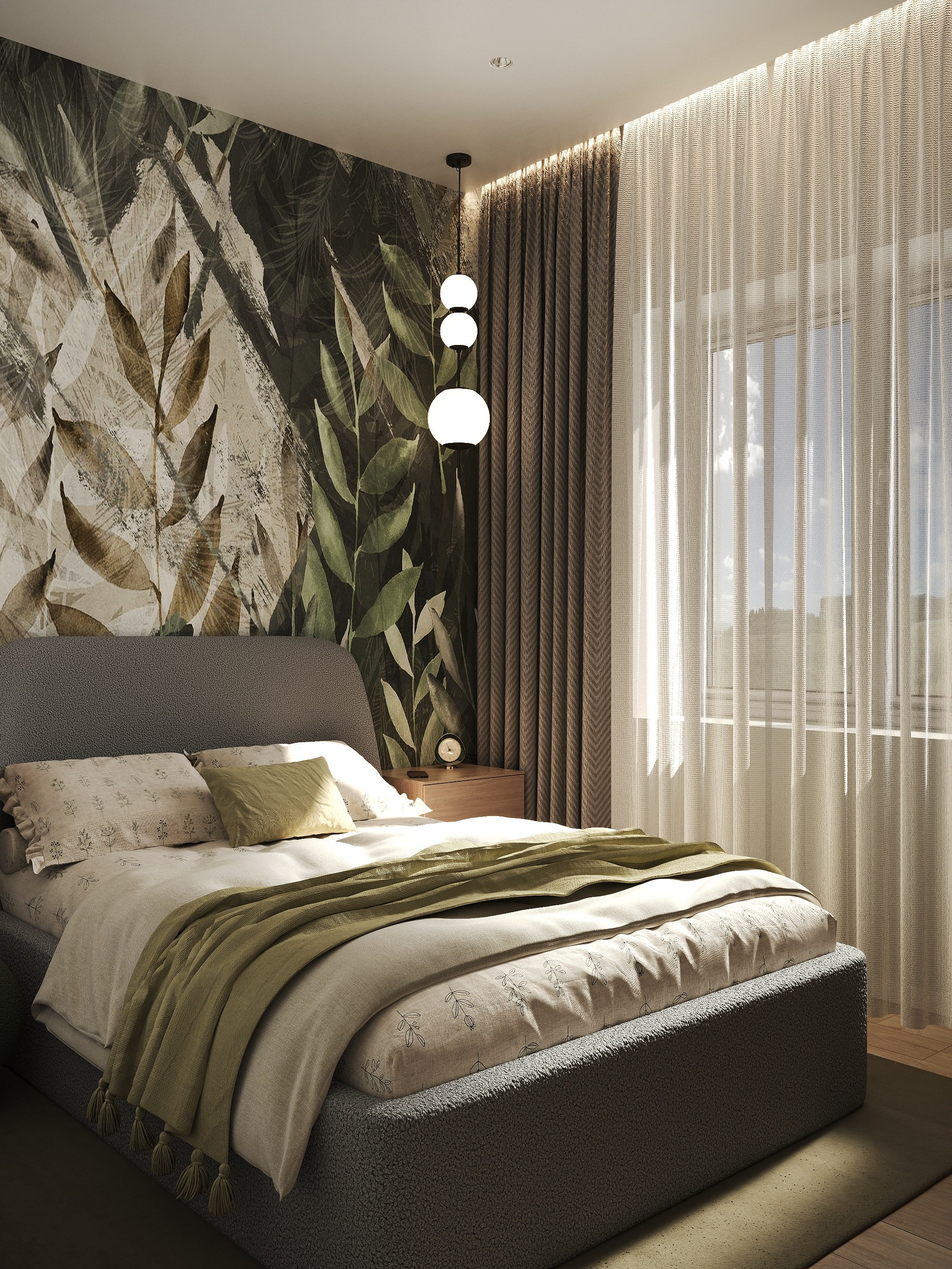 Дизайн проект дома «Лесной рассвет». Annything design