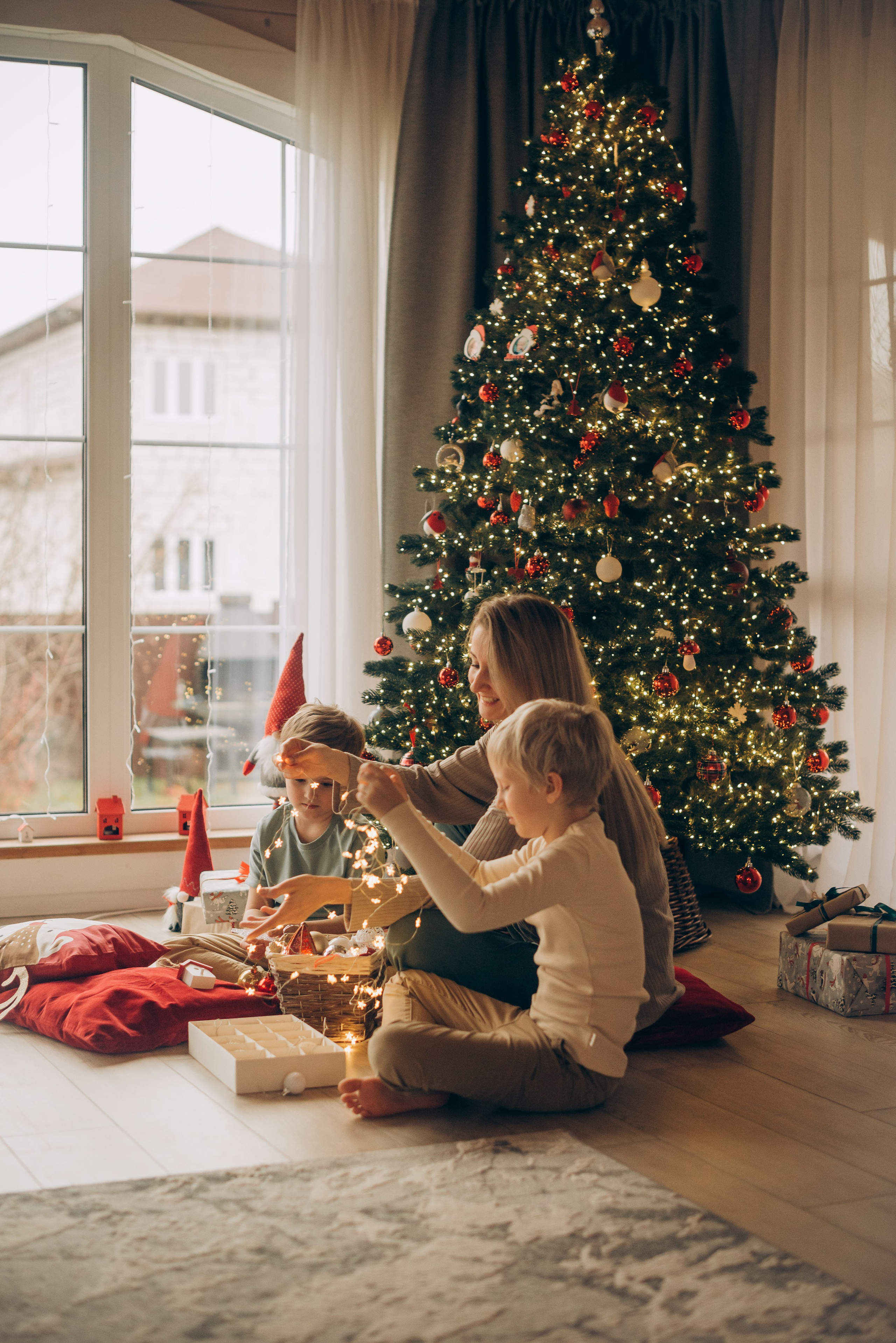 Домашние новогодние истории. Семейный фотограф в Домодедово и Москве Елена Пичугина