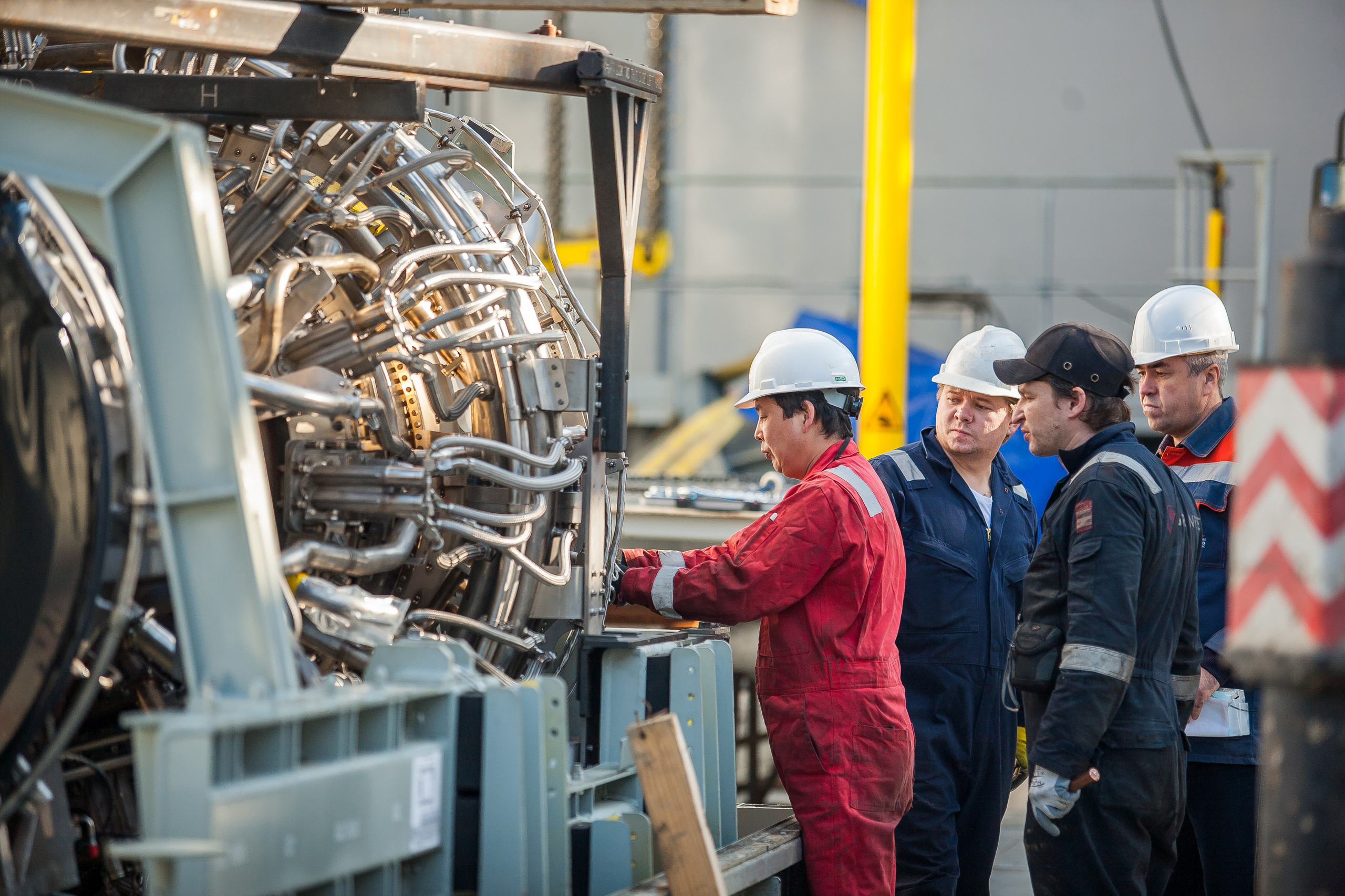 Джубгинская ТЭС для компании General Electric (GE). Фотограф в Краснодаре Николай Хорьков