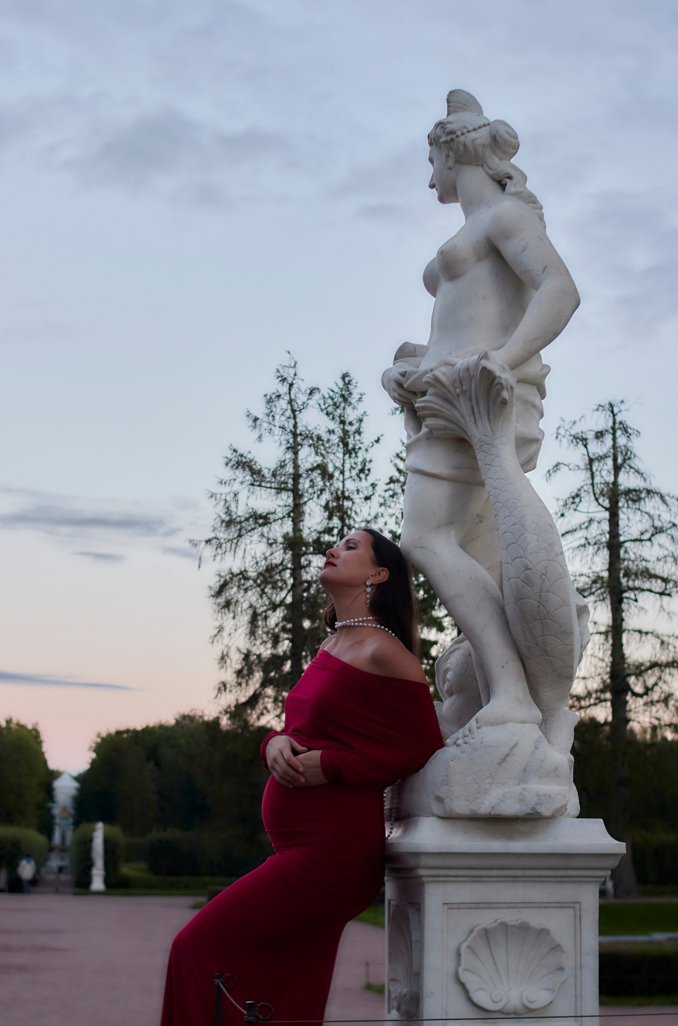 В Екатерининском парке г. Пушкин. Фотограф в Санкт-Петербурге Анна Anetprophoto (женские, семейные, лавстори и контент-съемки)