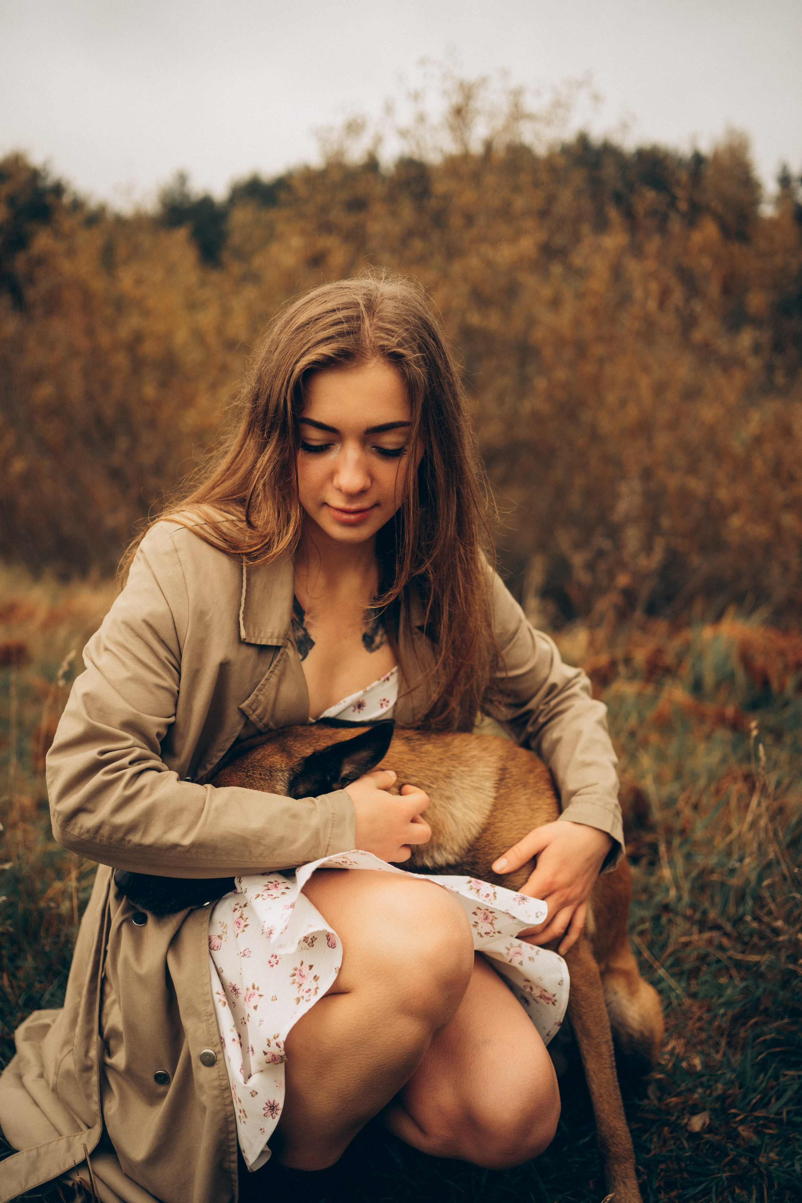 Вика и Хельс. Фотограф-анималист Анастасия Большакова