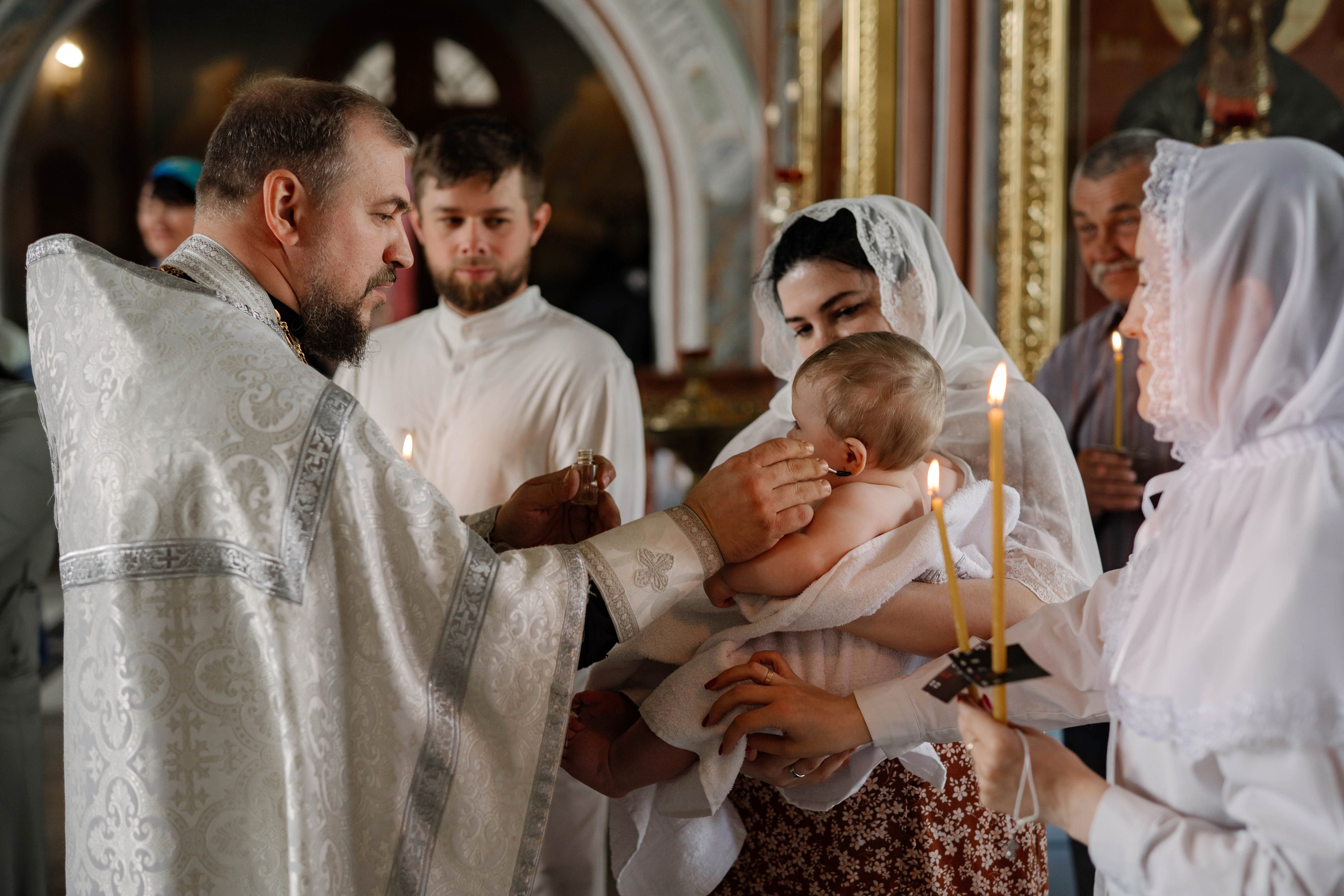 Крещение Мирона. Свадебный и семейный фотограф в Калуге Анна Киреева