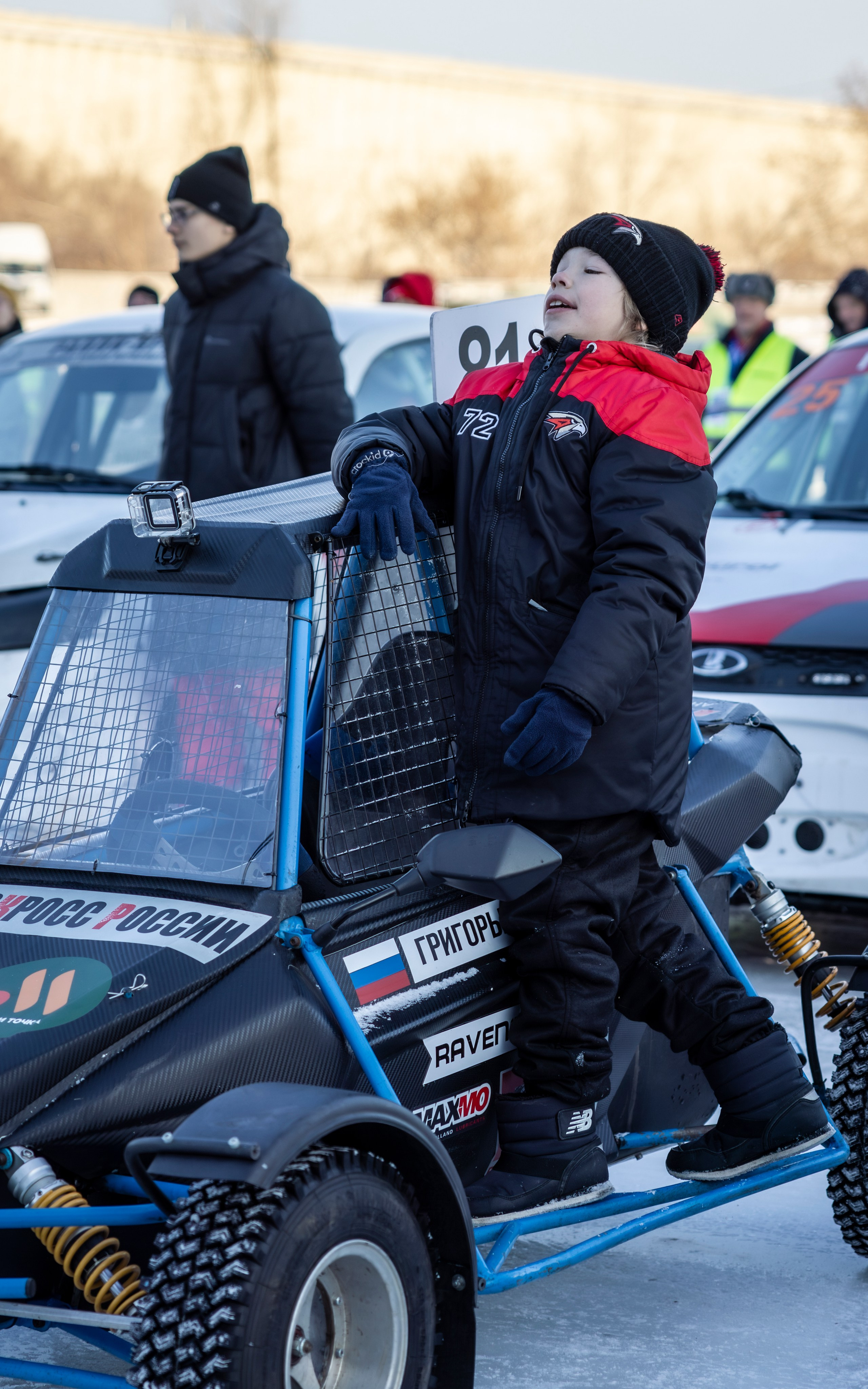 Автогонки «Трек 400» на льду. Bertran Ordo