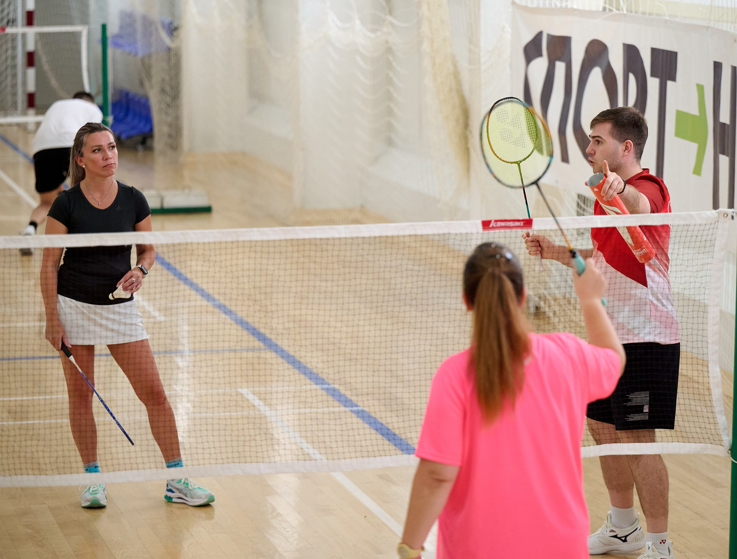 Бадминтон. Мастер-класс Любови Сухановой. Ижевск. 20.07.2024. Спортивный репортажный фотограф в Ижевске Сергей Мерзляков