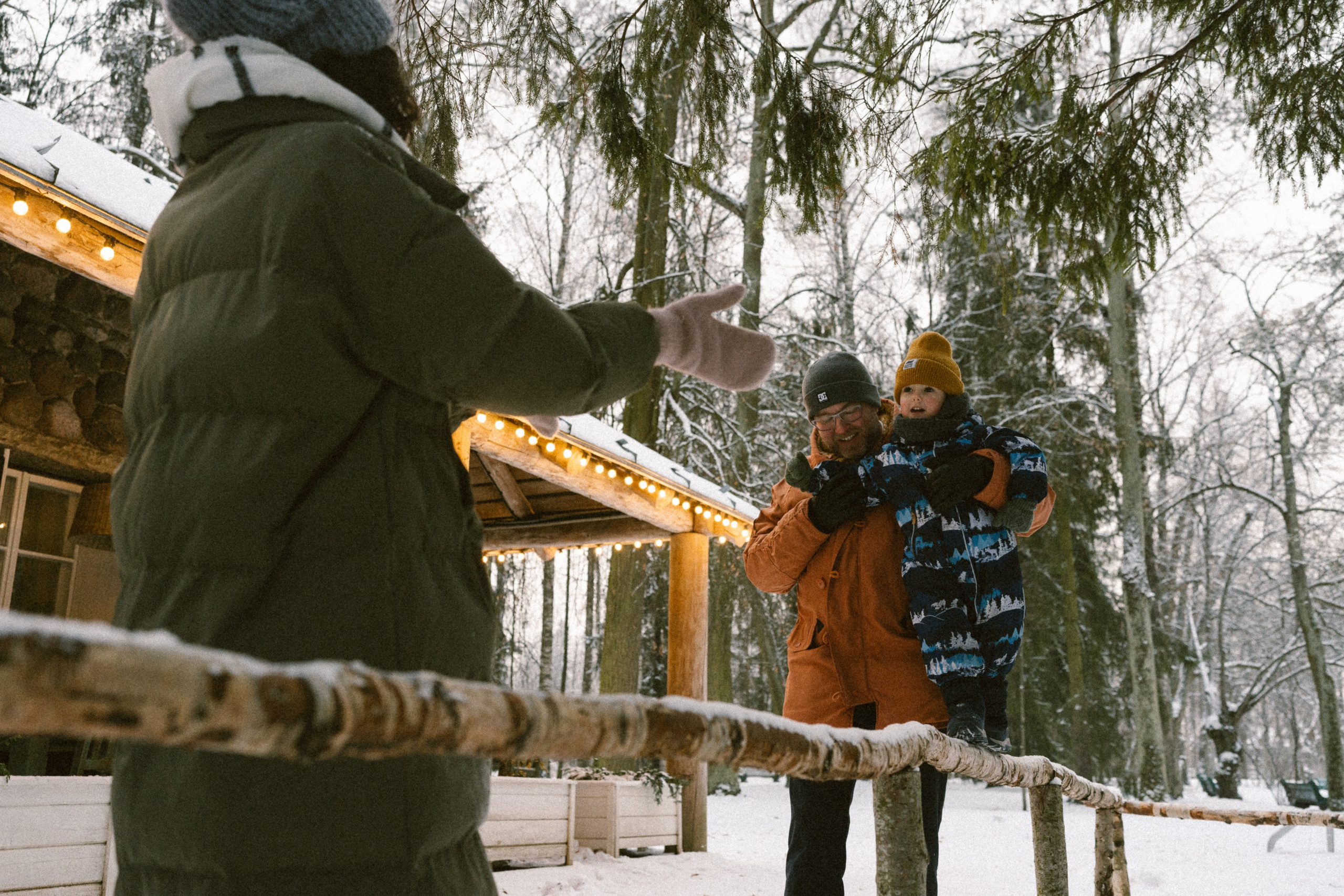 Семья.Снег.Смех. Семейный фотограф в Санкт-Петербурге Виталия Белова