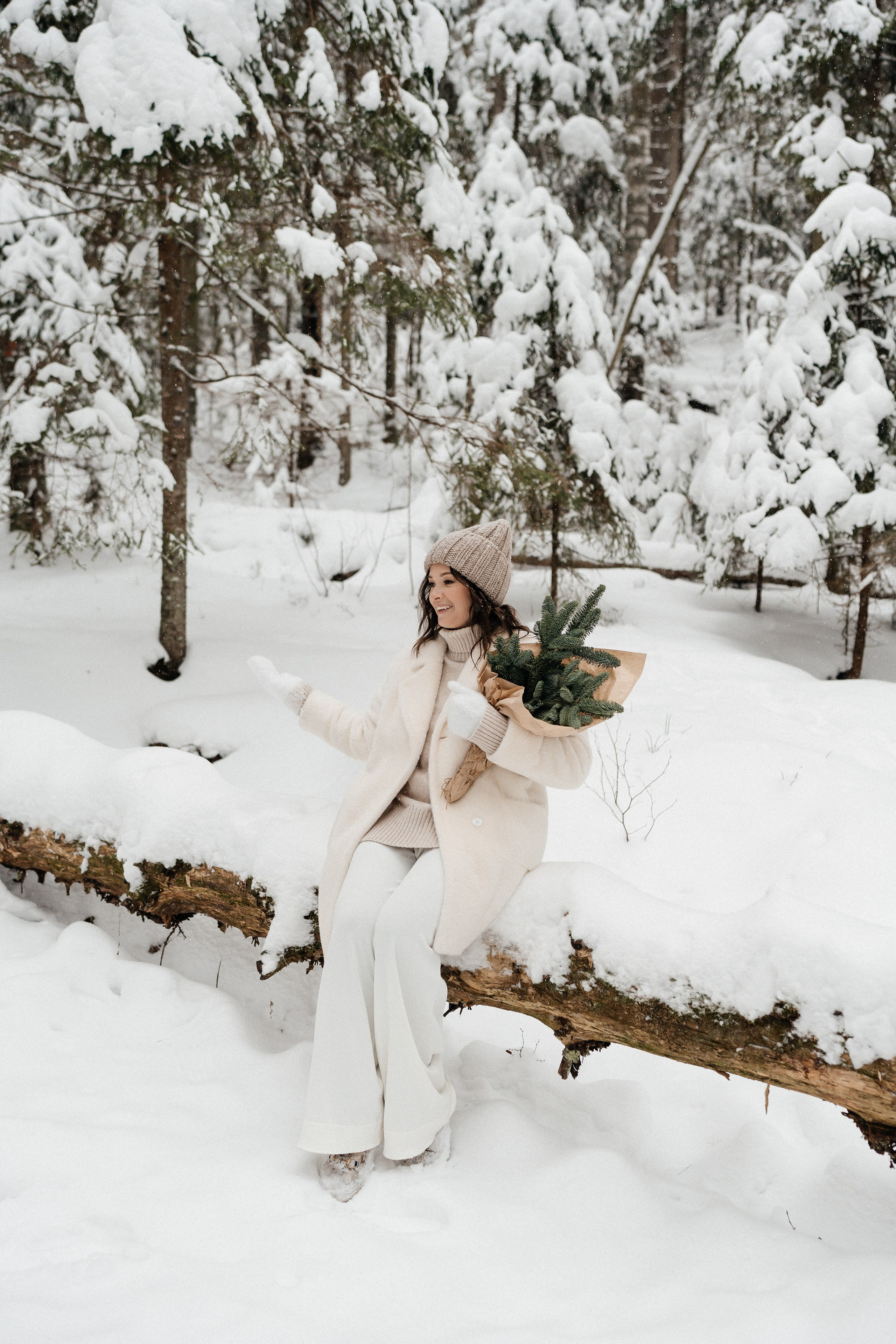 Катя в Линдуловской роще. Семейный фотограф в Санкт-Петербурге Виталия Белова