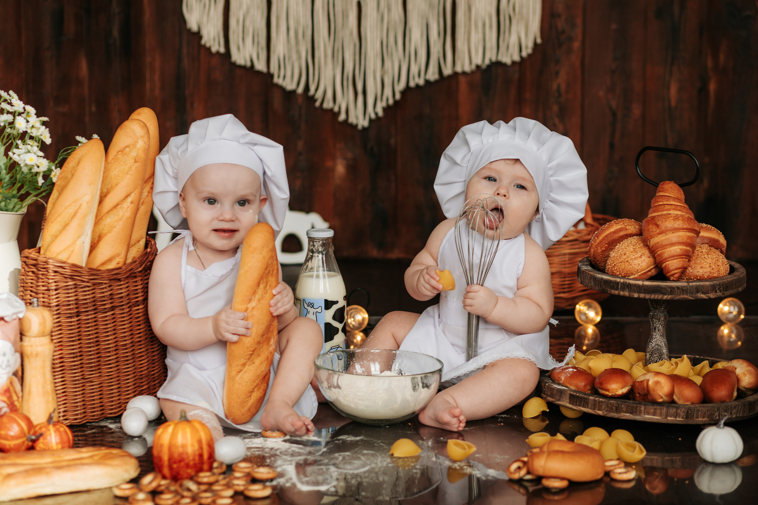 Булочники на багетной вечеринке. Свадебный, семейный фотограф в Дзержинске, Нижнем Новгороде Наталья Хр