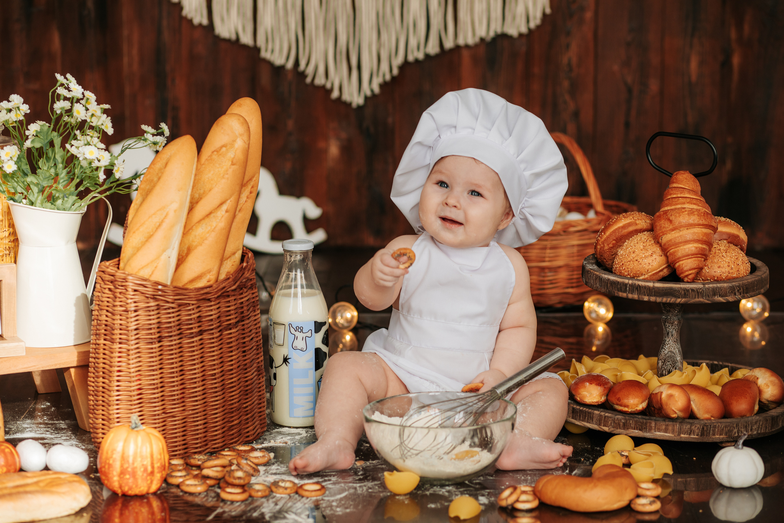 Булочники на багетной вечеринке. Свадебный, семейный фотограф в Дзержинске, Нижнем Новгороде Наталья Хр