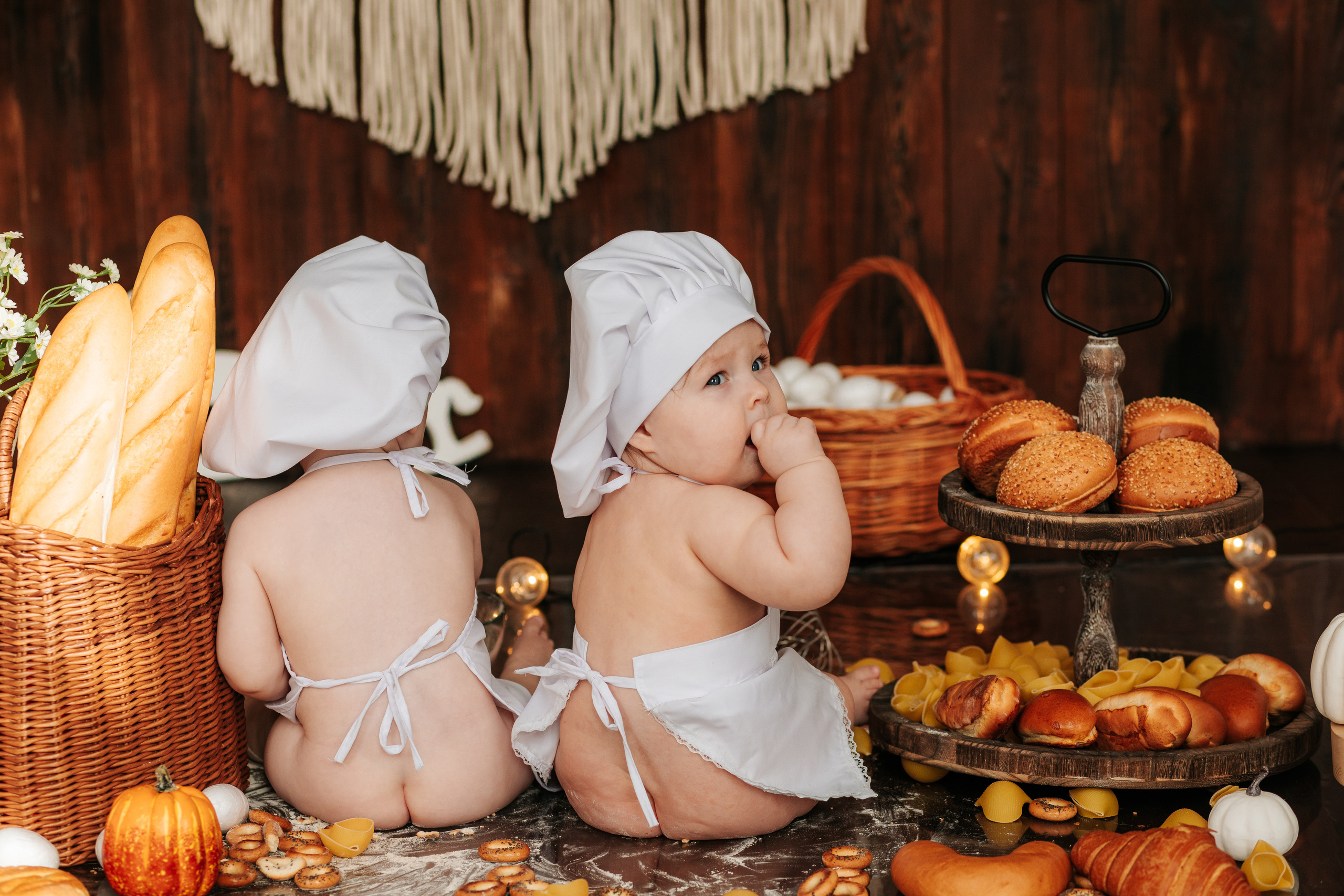 Булочники на багетной вечеринке. Свадебный, семейный фотограф в Дзержинске, Нижнем Новгороде Наталья Хр