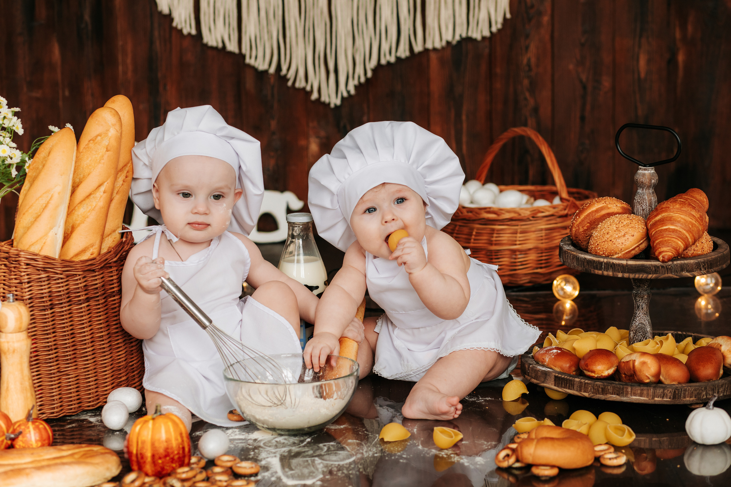 Булочники на багетной вечеринке. Свадебный, семейный фотограф в Дзержинске, Нижнем Новгороде Наталья Хр