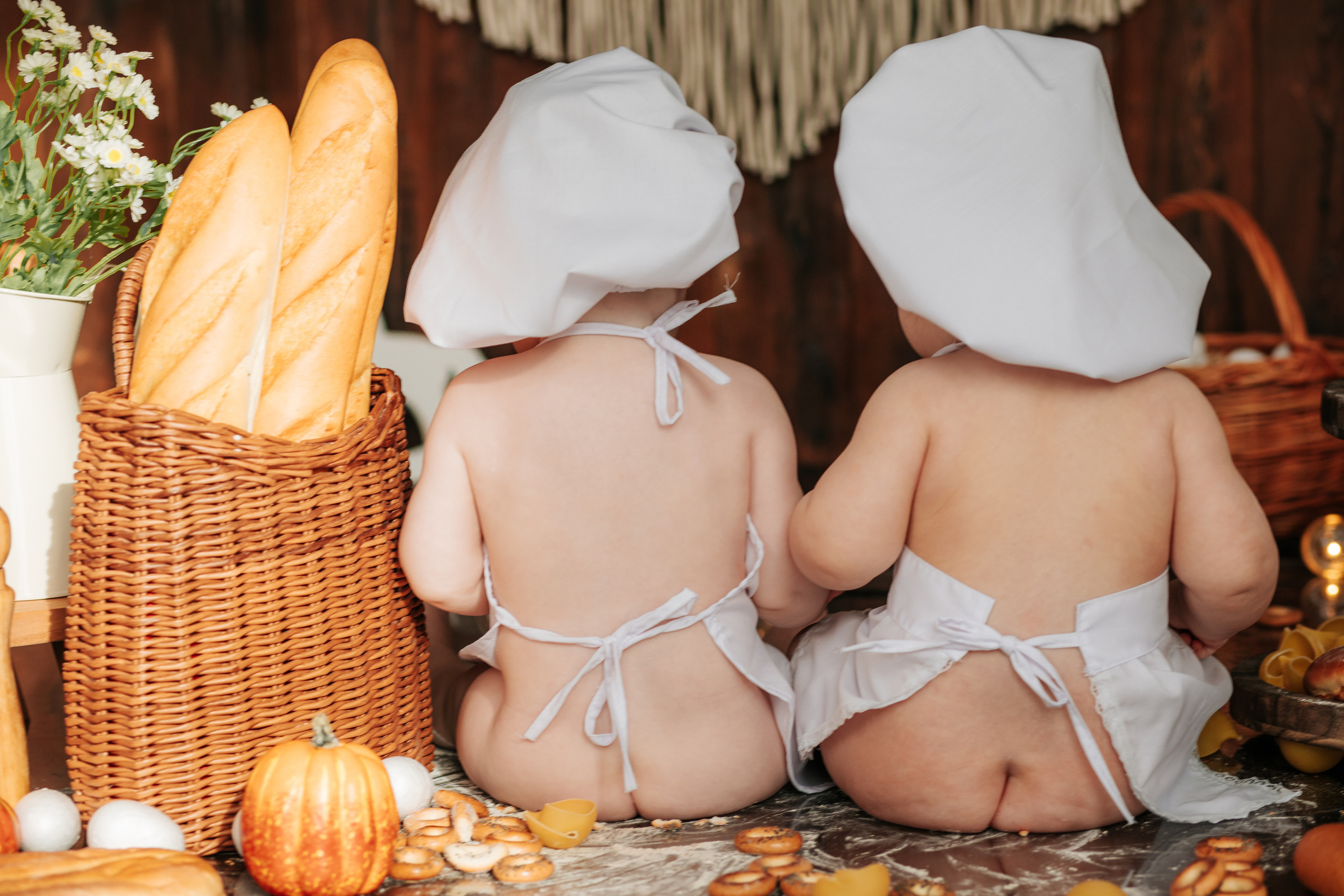 Булочники на багетной вечеринке. Свадебный, семейный фотограф в Дзержинске, Нижнем Новгороде Наталья Хр