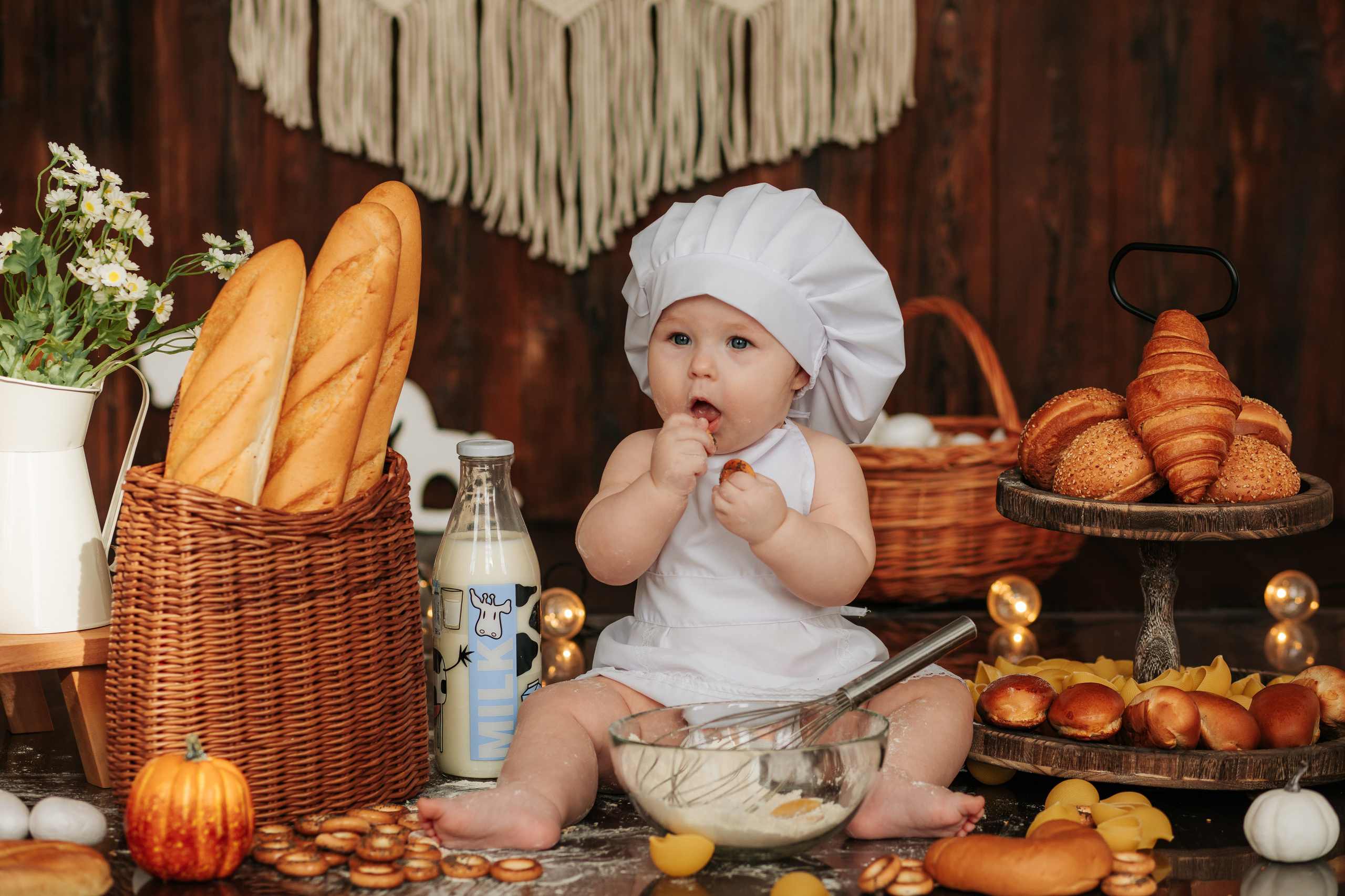 Булочники на багетной вечеринке. Свадебный, семейный фотограф в Дзержинске, Нижнем Новгороде Наталья Хр