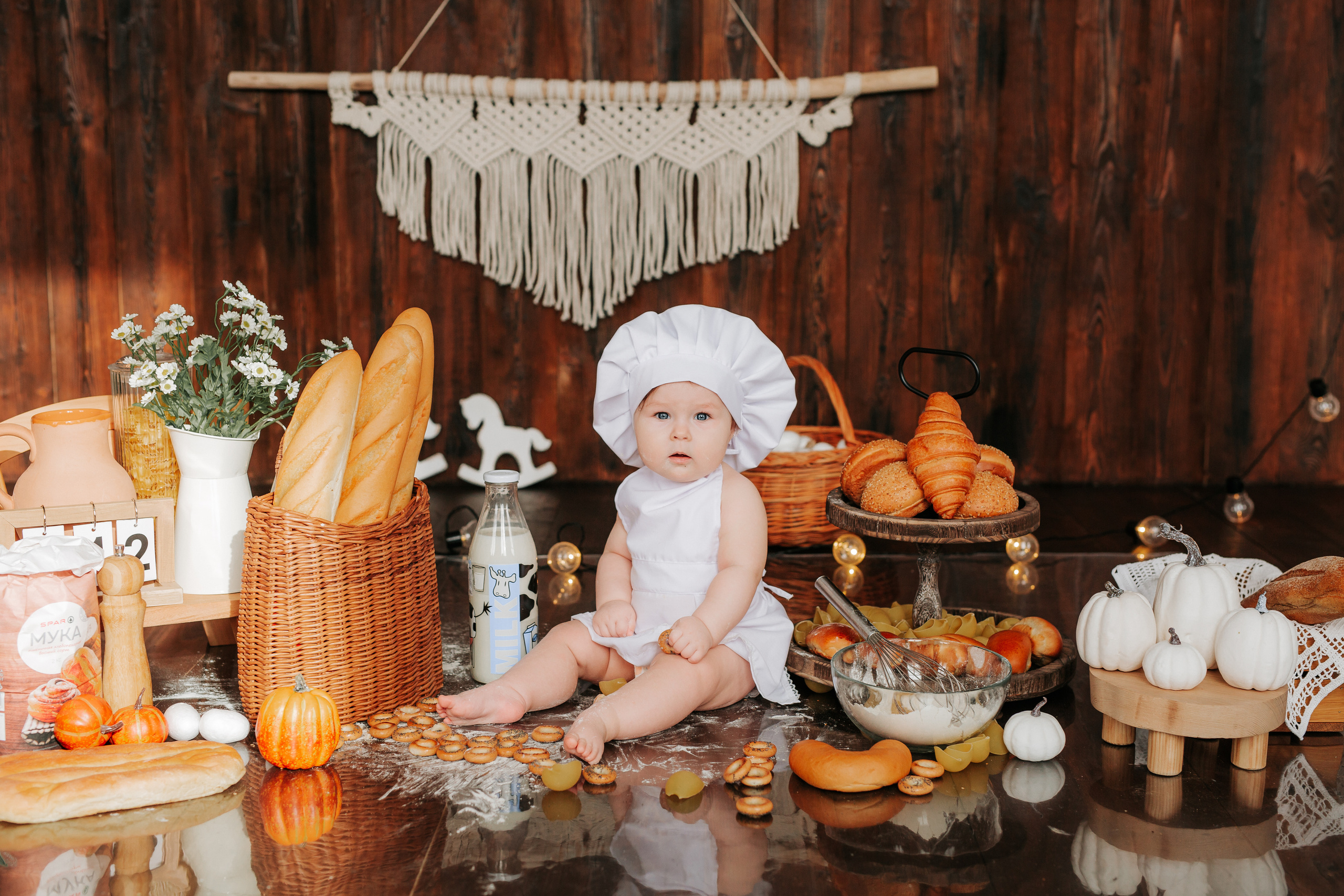 Булочники на багетной вечеринке. Свадебный, семейный фотограф в Дзержинске, Нижнем Новгороде Наталья Хр