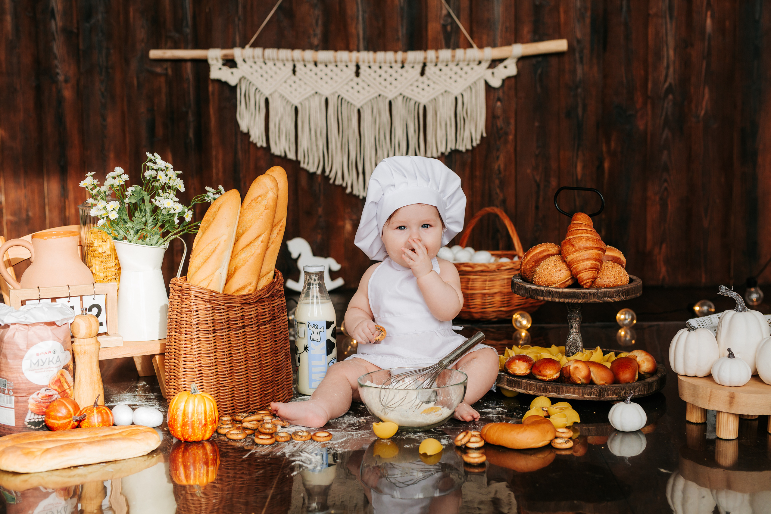Булочники на багетной вечеринке. Свадебный, семейный фотограф в Дзержинске, Нижнем Новгороде Наталья Хр