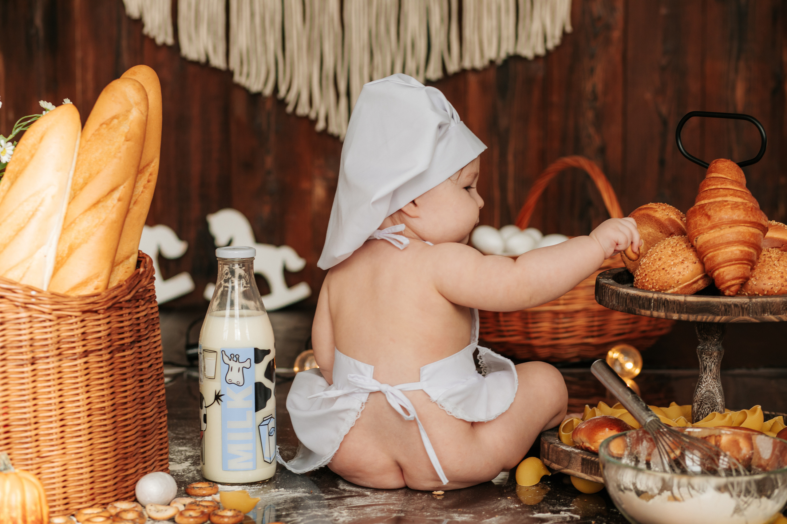 Булочники на багетной вечеринке. Свадебный, семейный фотограф в Дзержинске, Нижнем Новгороде Наталья Хр