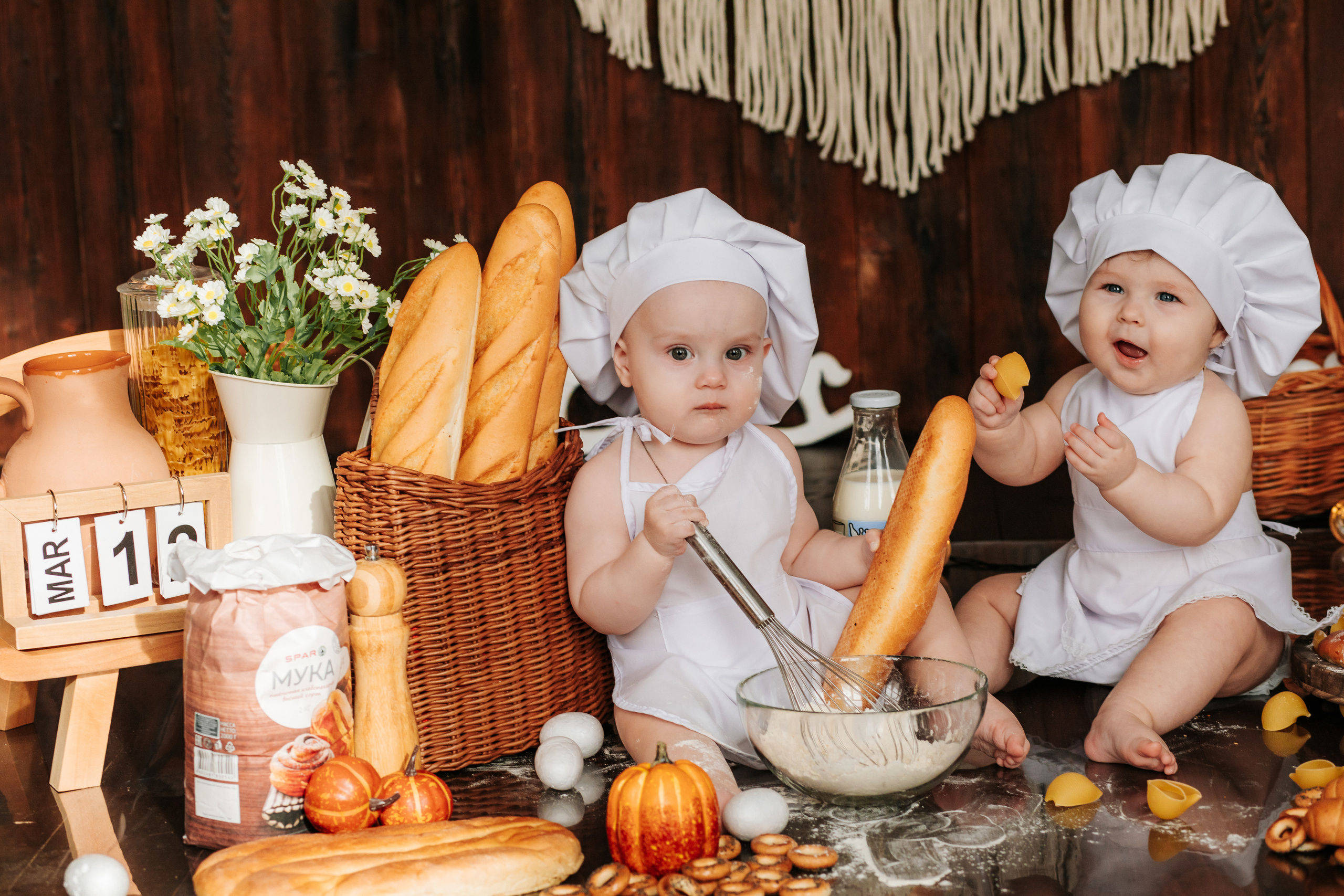 Булочники на багетной вечеринке. Свадебный, семейный фотограф в Дзержинске, Нижнем Новгороде Наталья Хр