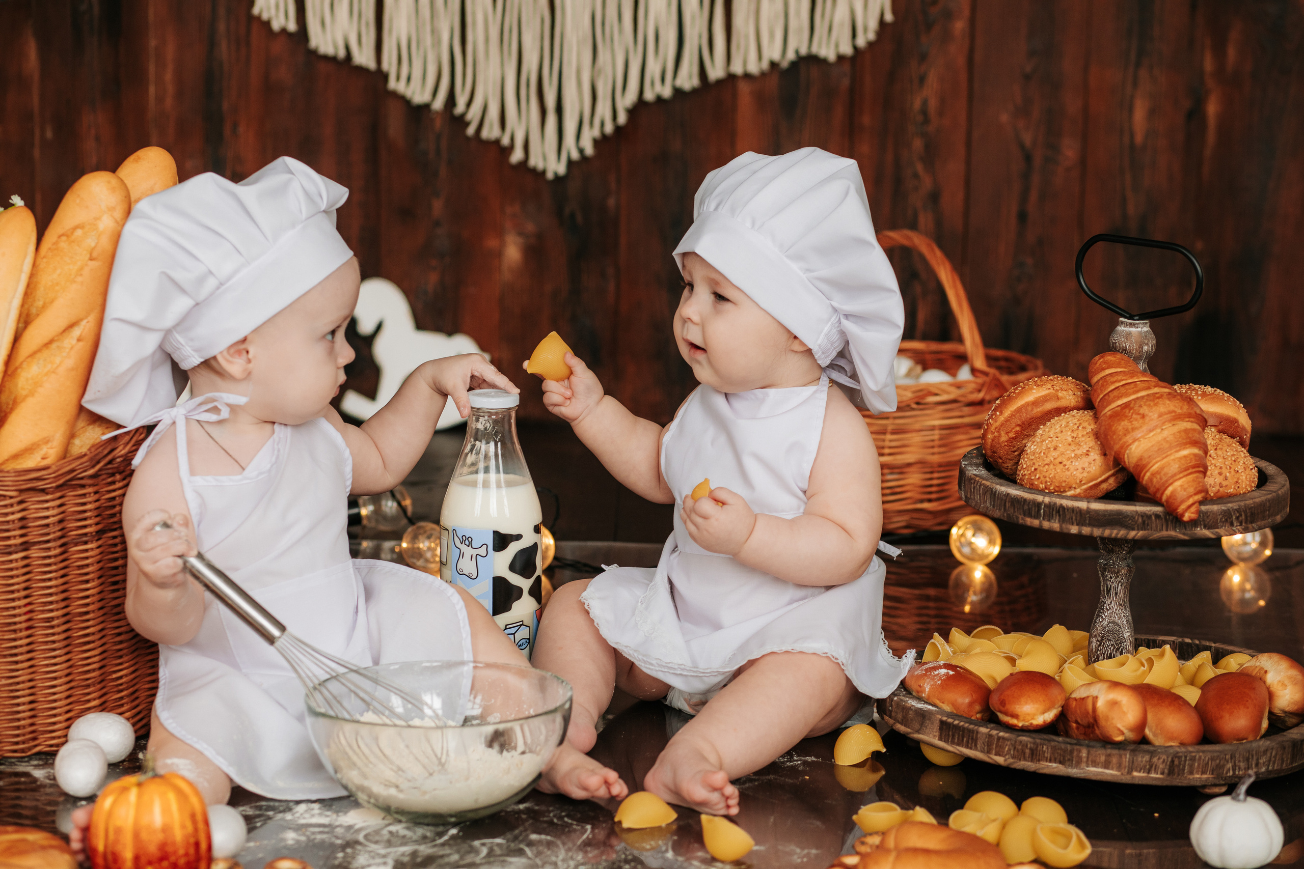 Булочники на багетной вечеринке. Свадебный, семейный фотограф в Дзержинске, Нижнем Новгороде Наталья Хр