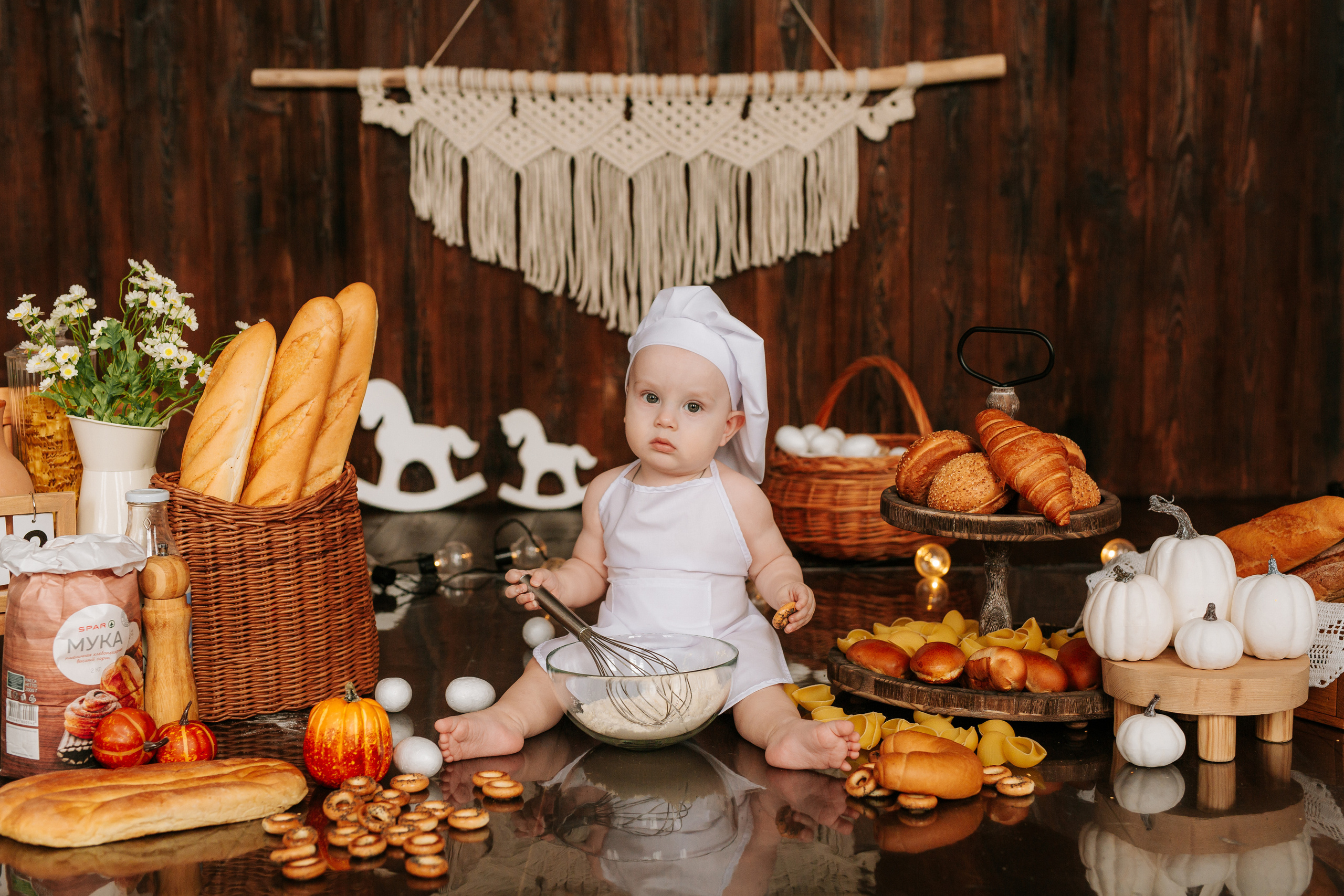Булочники на багетной вечеринке. Свадебный, семейный фотограф в Дзержинске, Нижнем Новгороде Наталья Хр