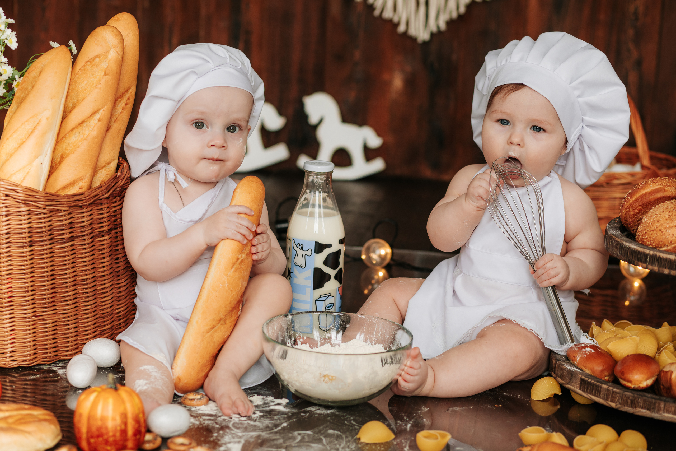 Булочники на багетной вечеринке. Свадебный, семейный фотограф в Дзержинске, Нижнем Новгороде Наталья Хр