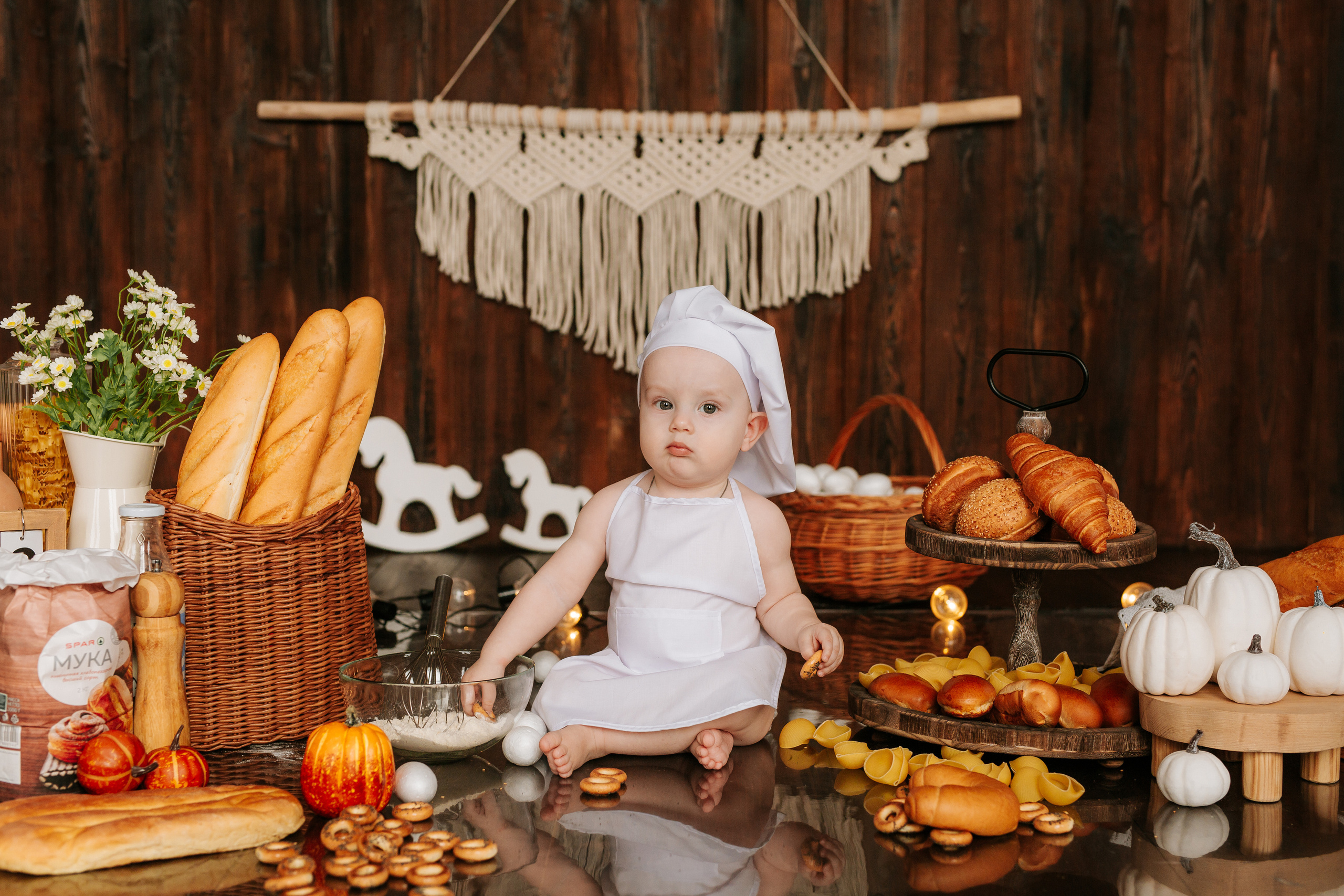 Булочники на багетной вечеринке. Свадебный, семейный фотограф в Дзержинске, Нижнем Новгороде Наталья Хр