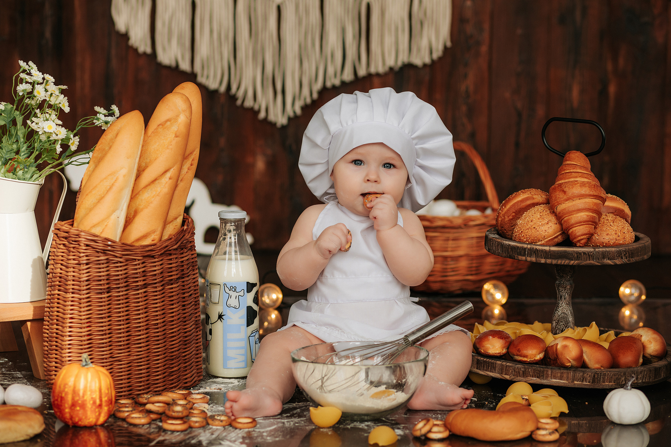 Булочники на багетной вечеринке. Свадебный, семейный фотограф в Дзержинске, Нижнем Новгороде Наталья Хр